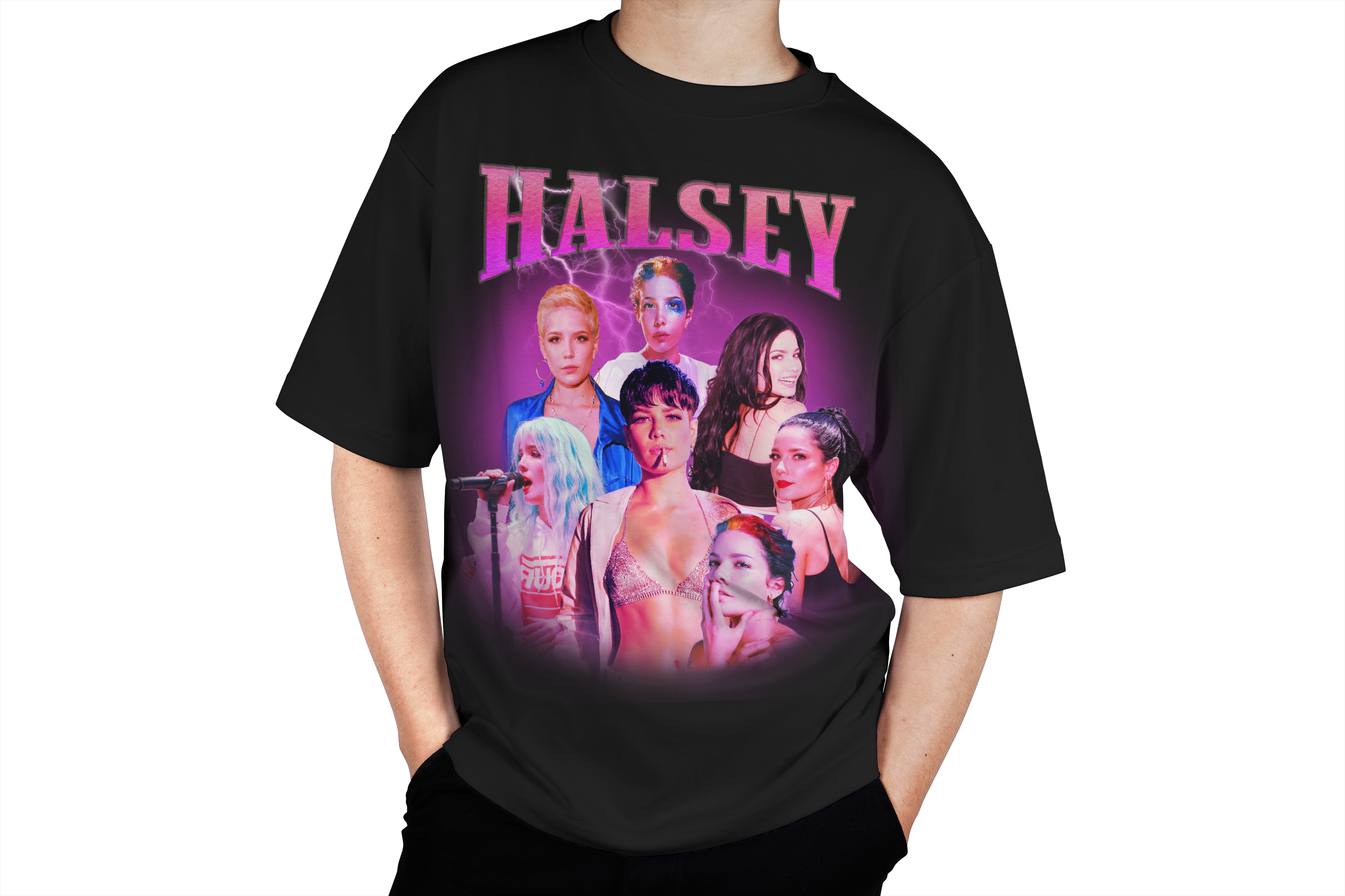 HALSEY Vintage Tee