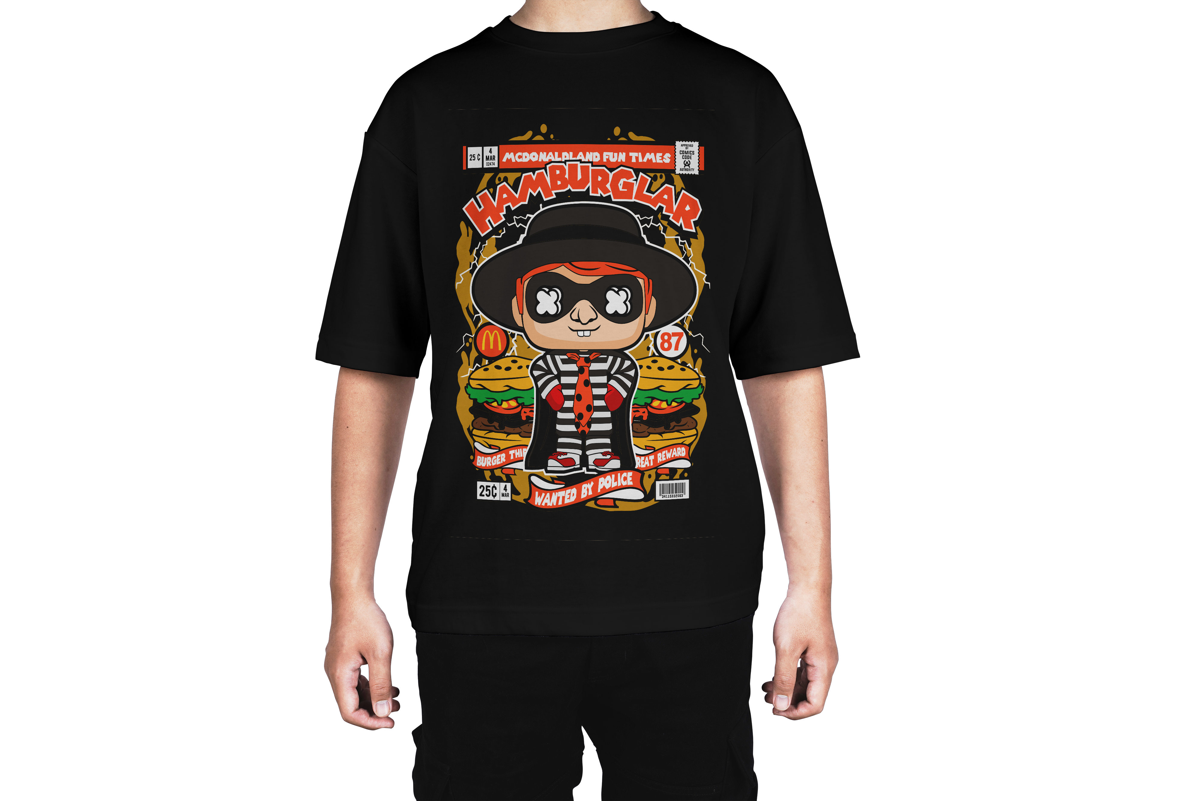 Hamburglar McDonald's Tee
