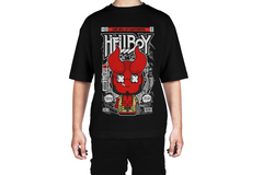 Hellboy Cartoon Graphic Tee