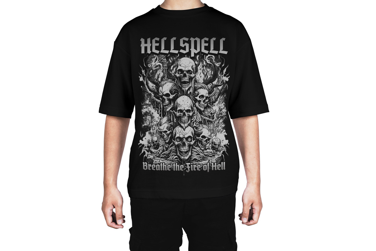 Hellspell Inferno Skull Tee