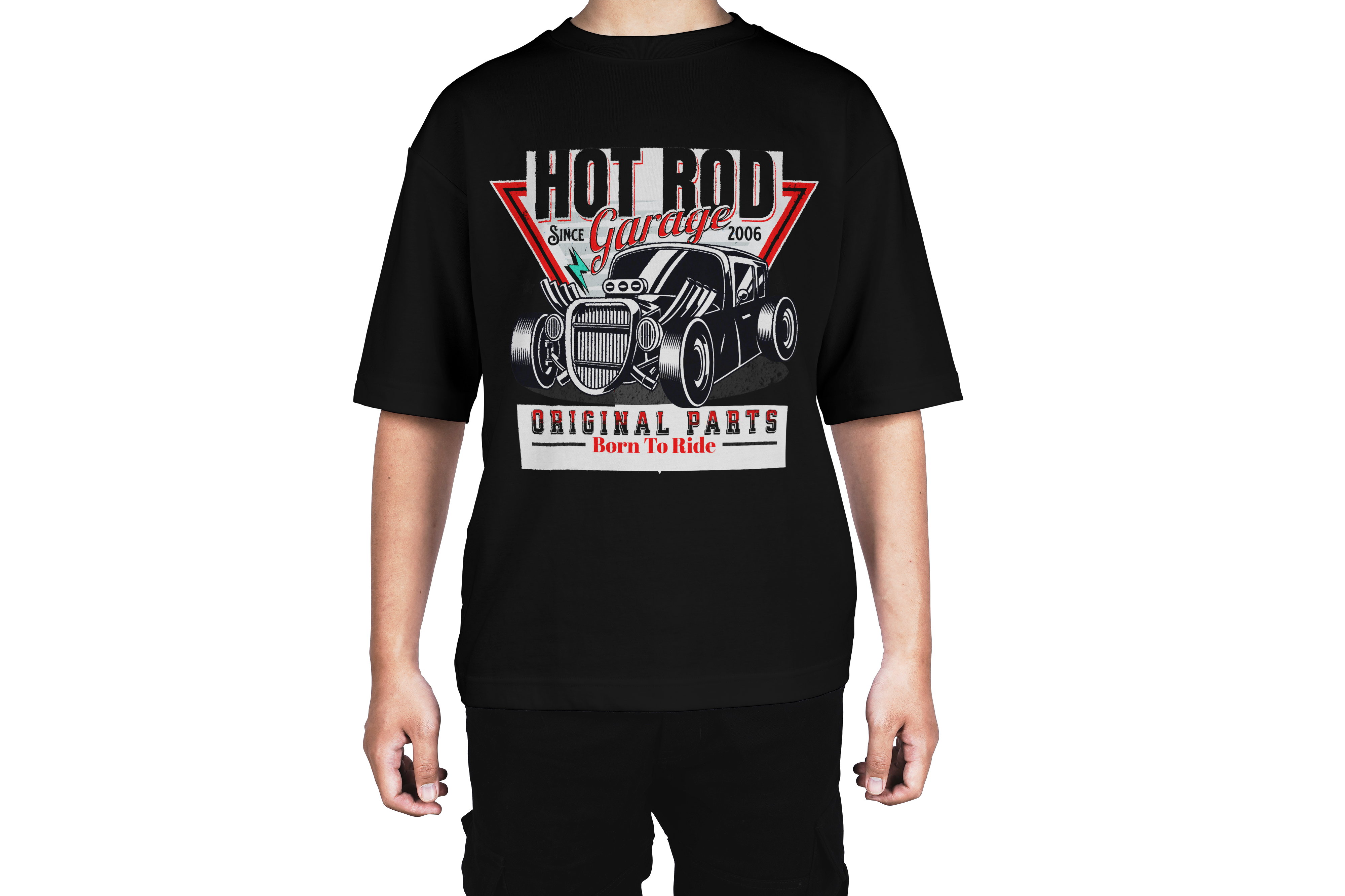 HOT ROD Garage Style Tee