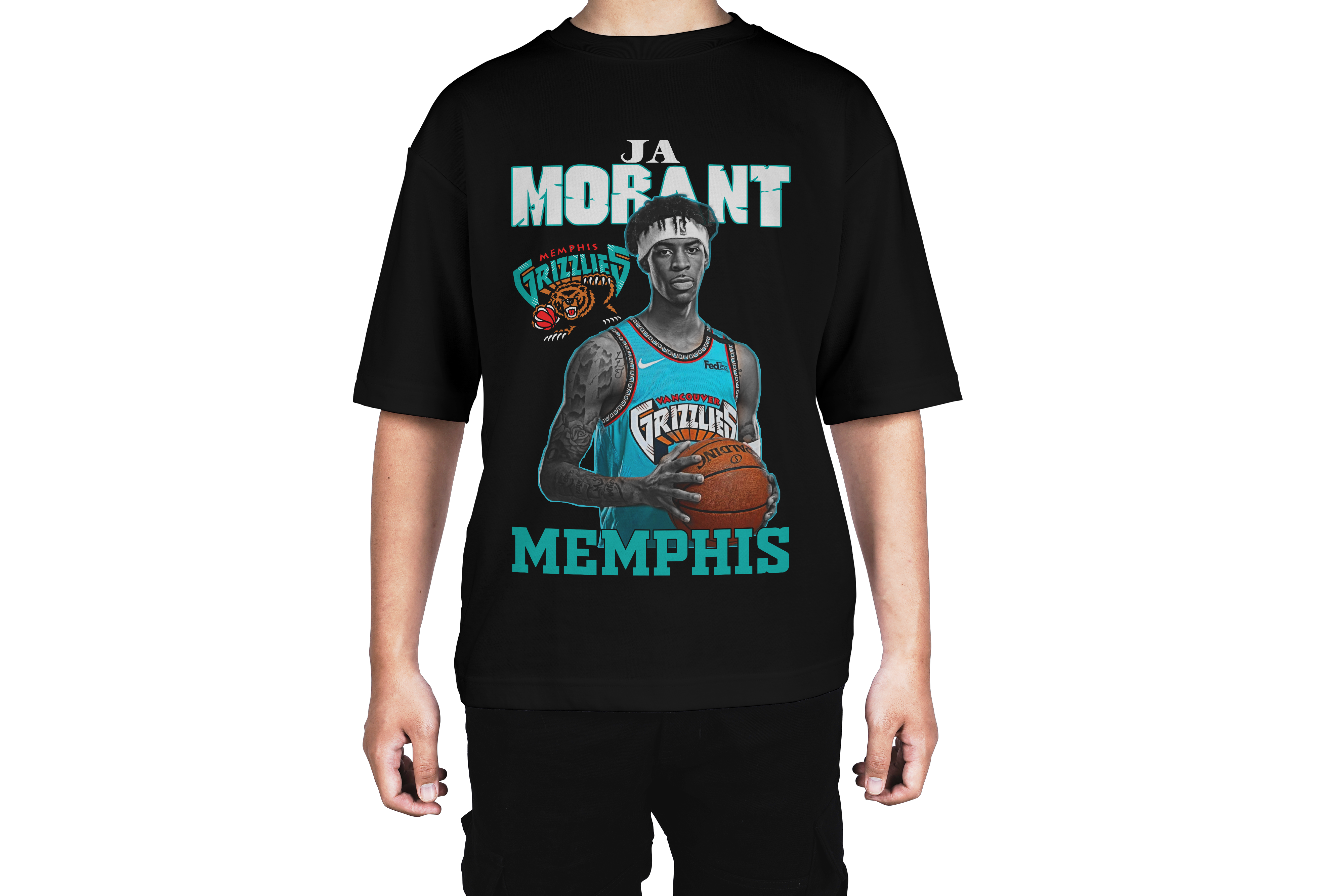 Ja Morant Memphis Grizzlies 2 Tee