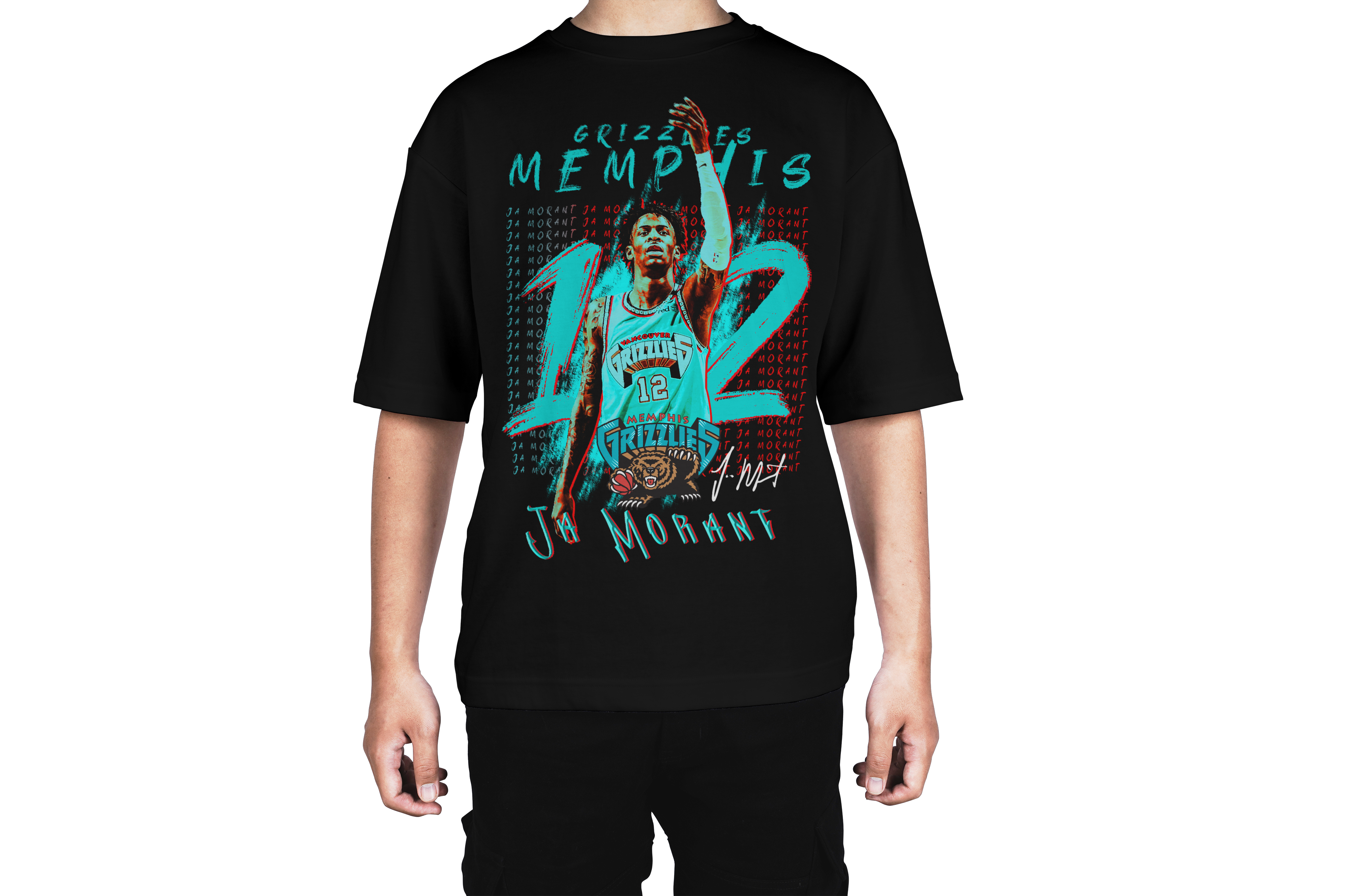Ja Morant Memphis Grizzlies #12 Tee