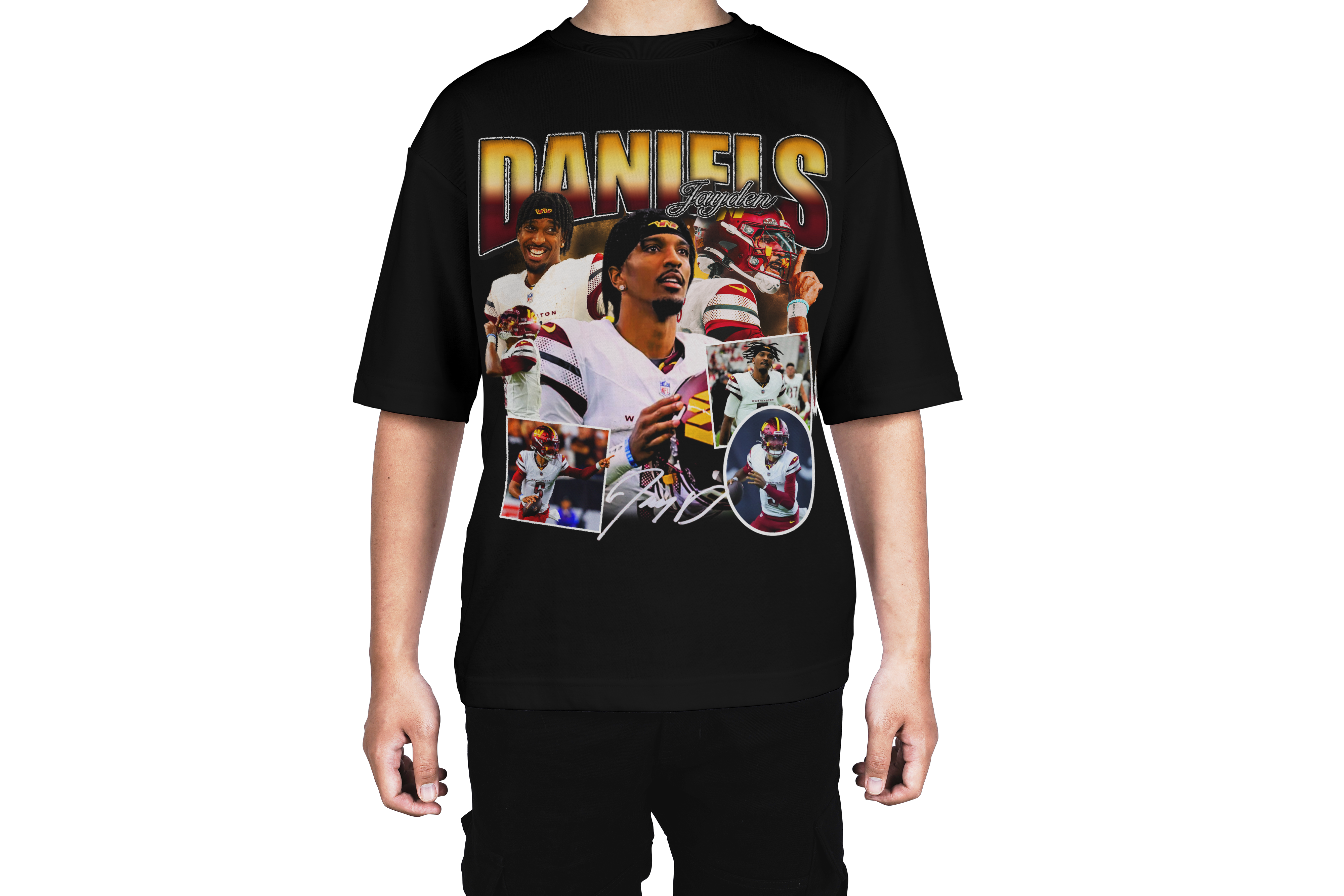 Jayden Daniels Football Tee