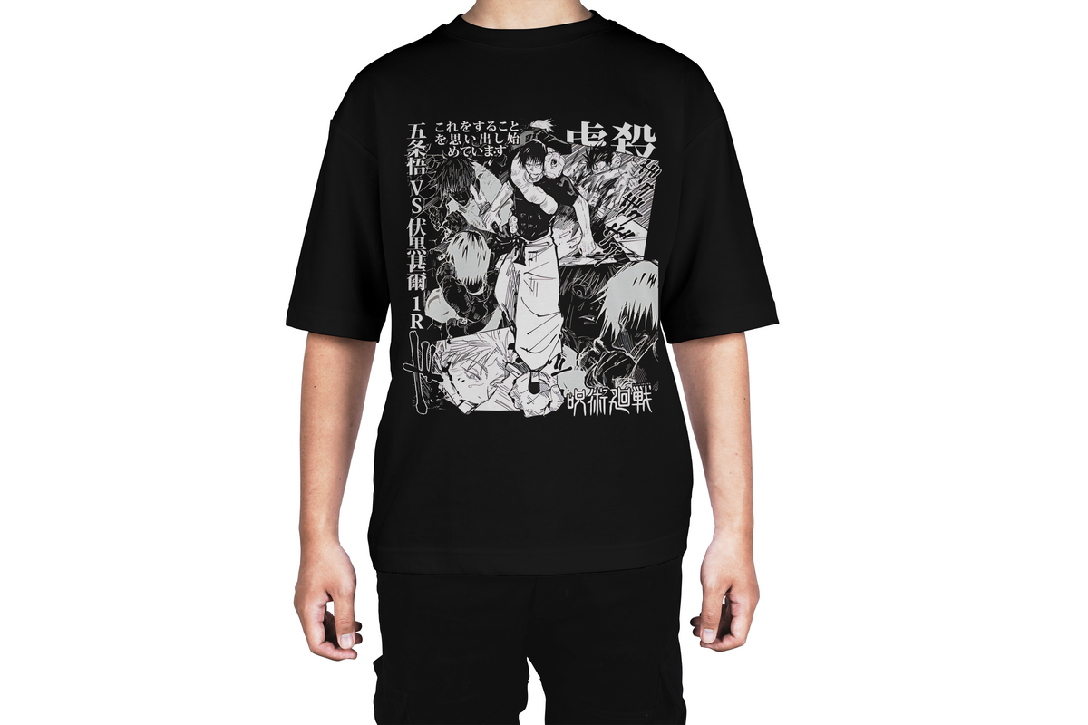 Jujutsu Kaisen Battle Panel Tee