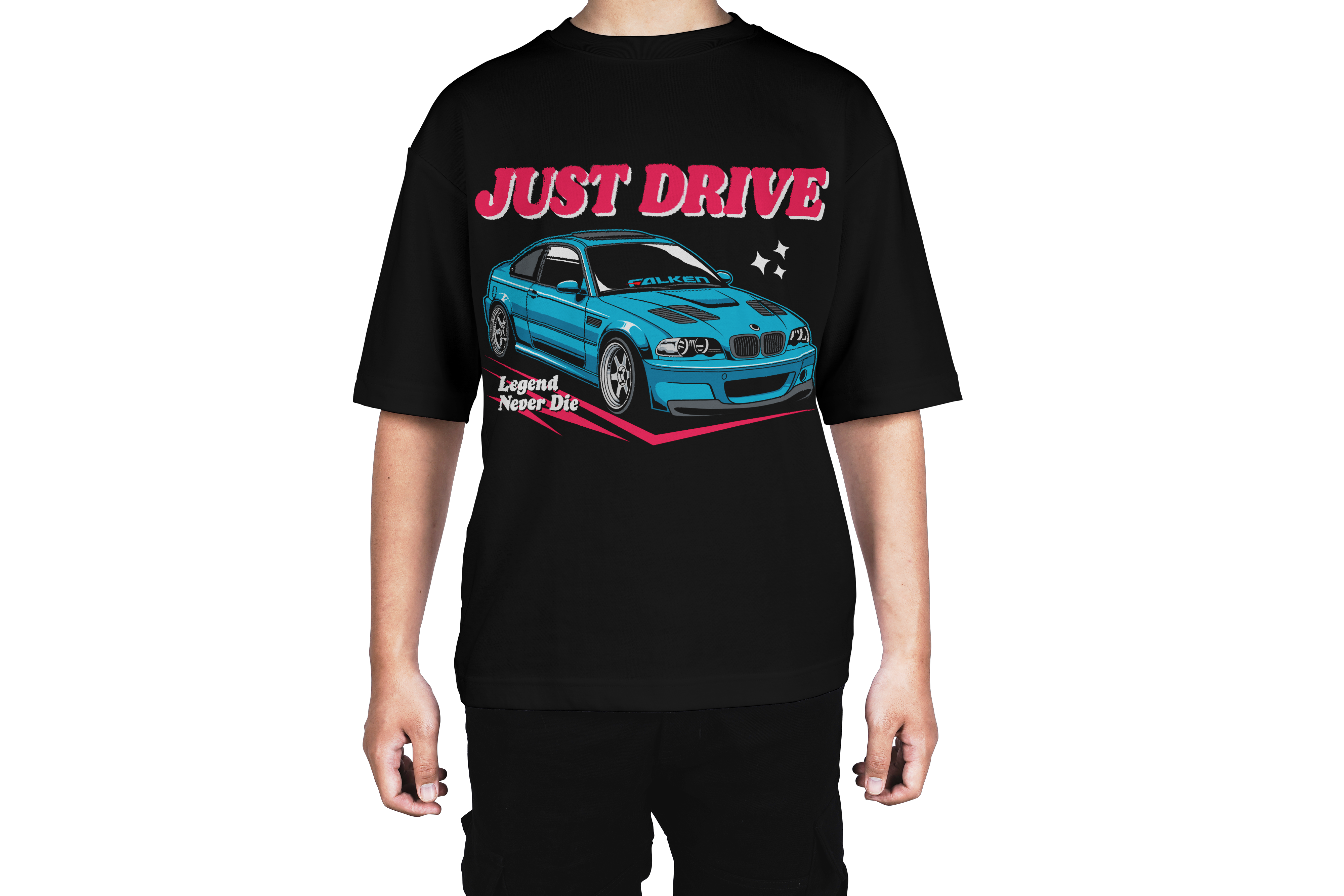 JUST DRIVE   Style Tee