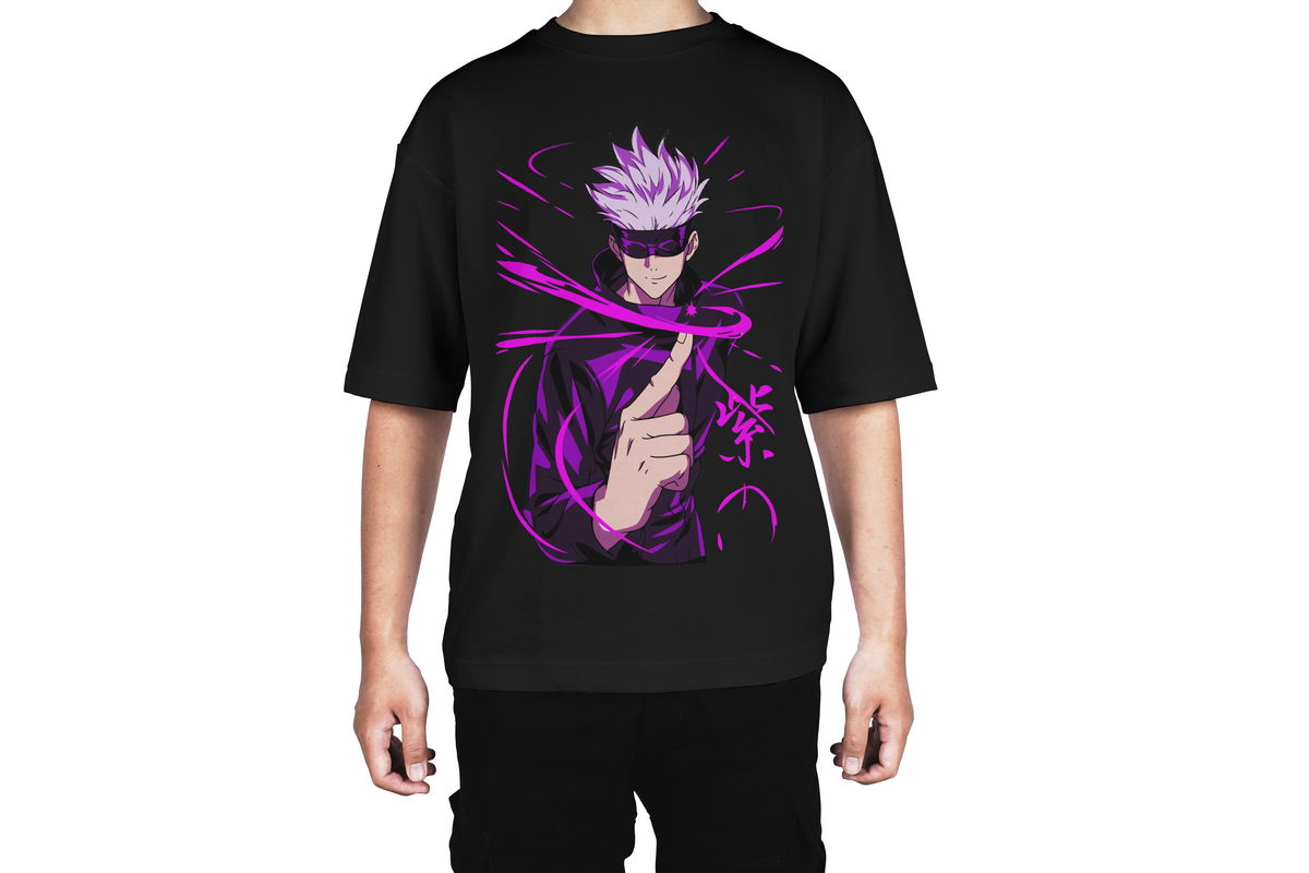 Gojo Satoru Infinity Purple Tee