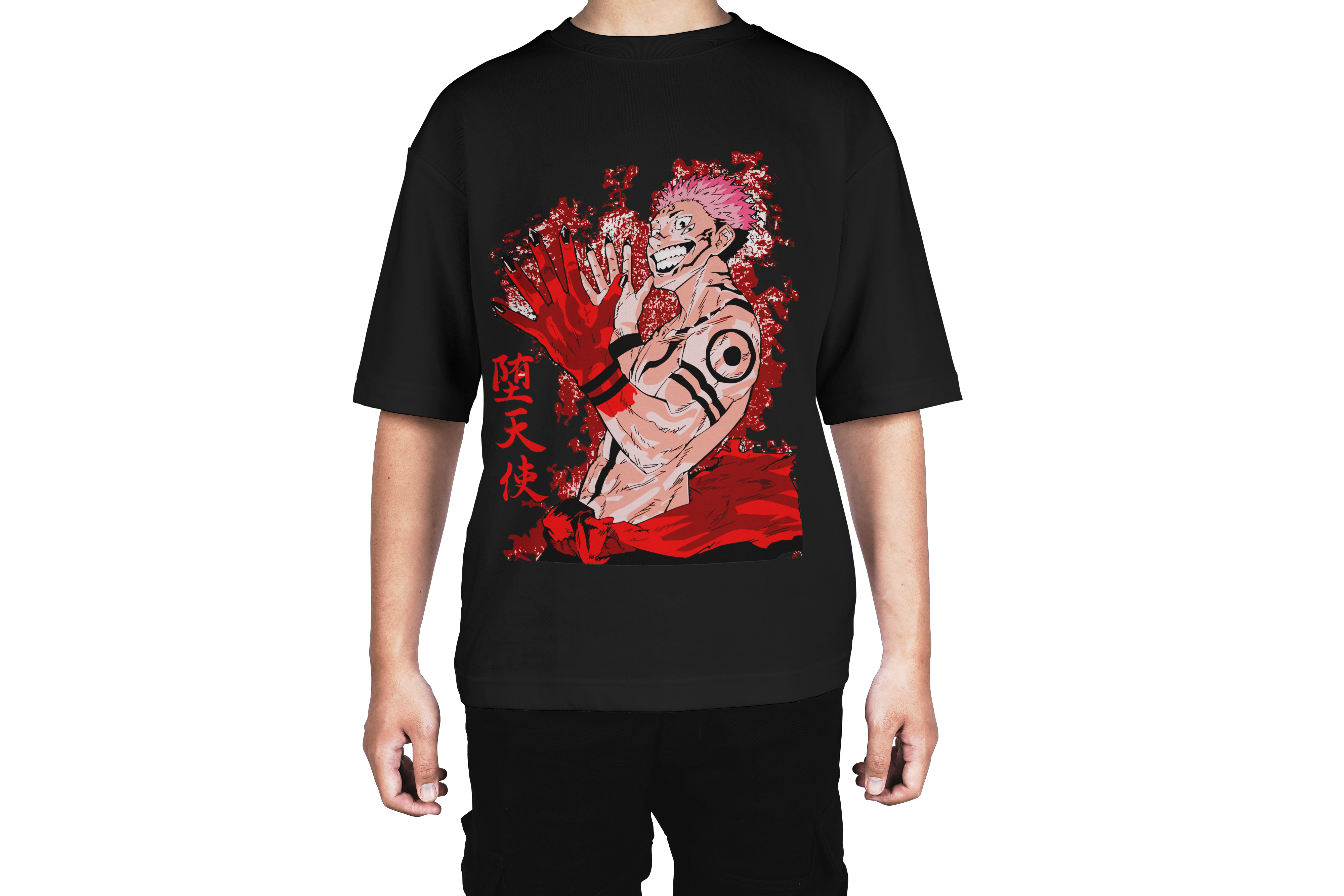 Sukuna Red Rage Anime Tee