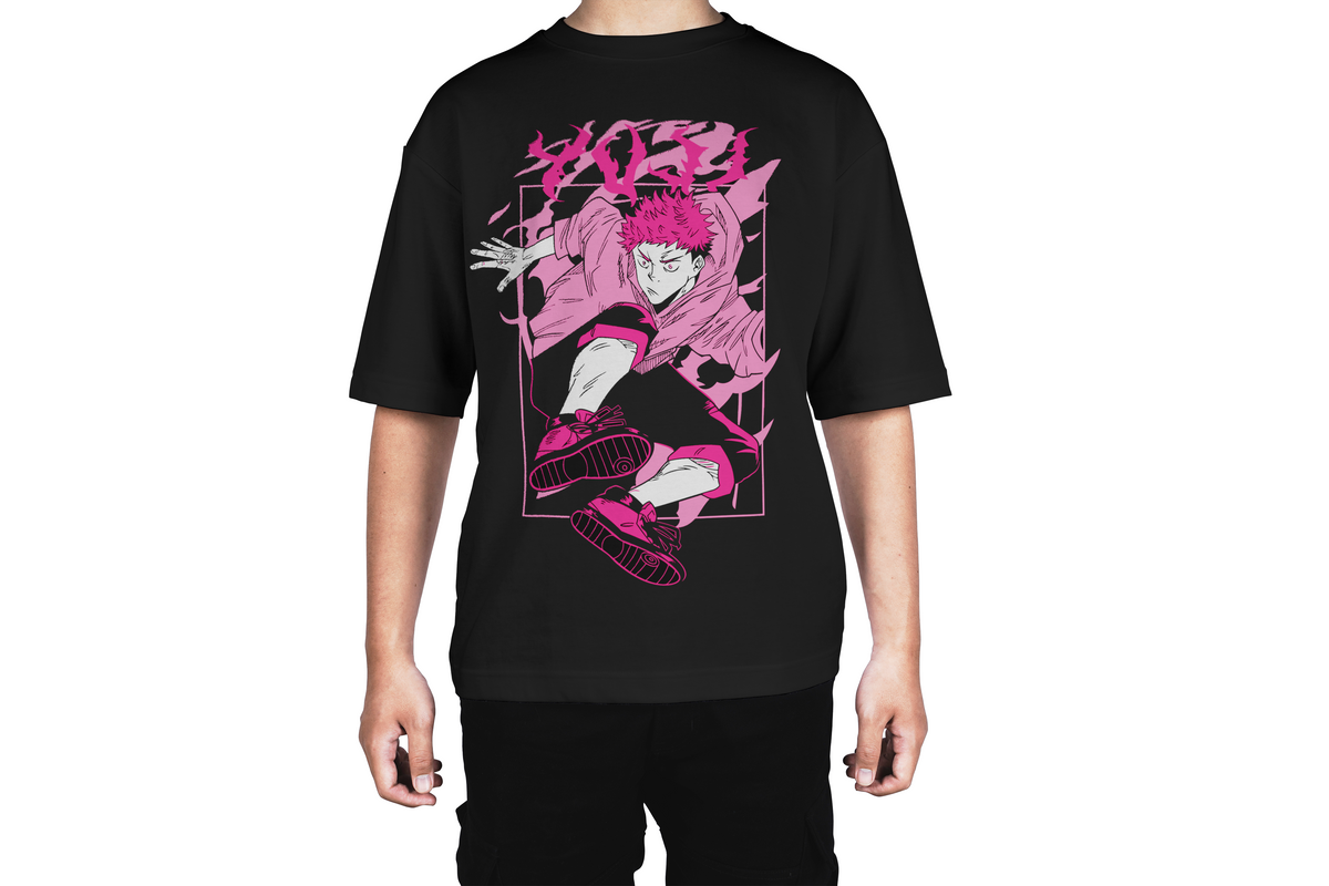 Itadori Pink Motion Tee