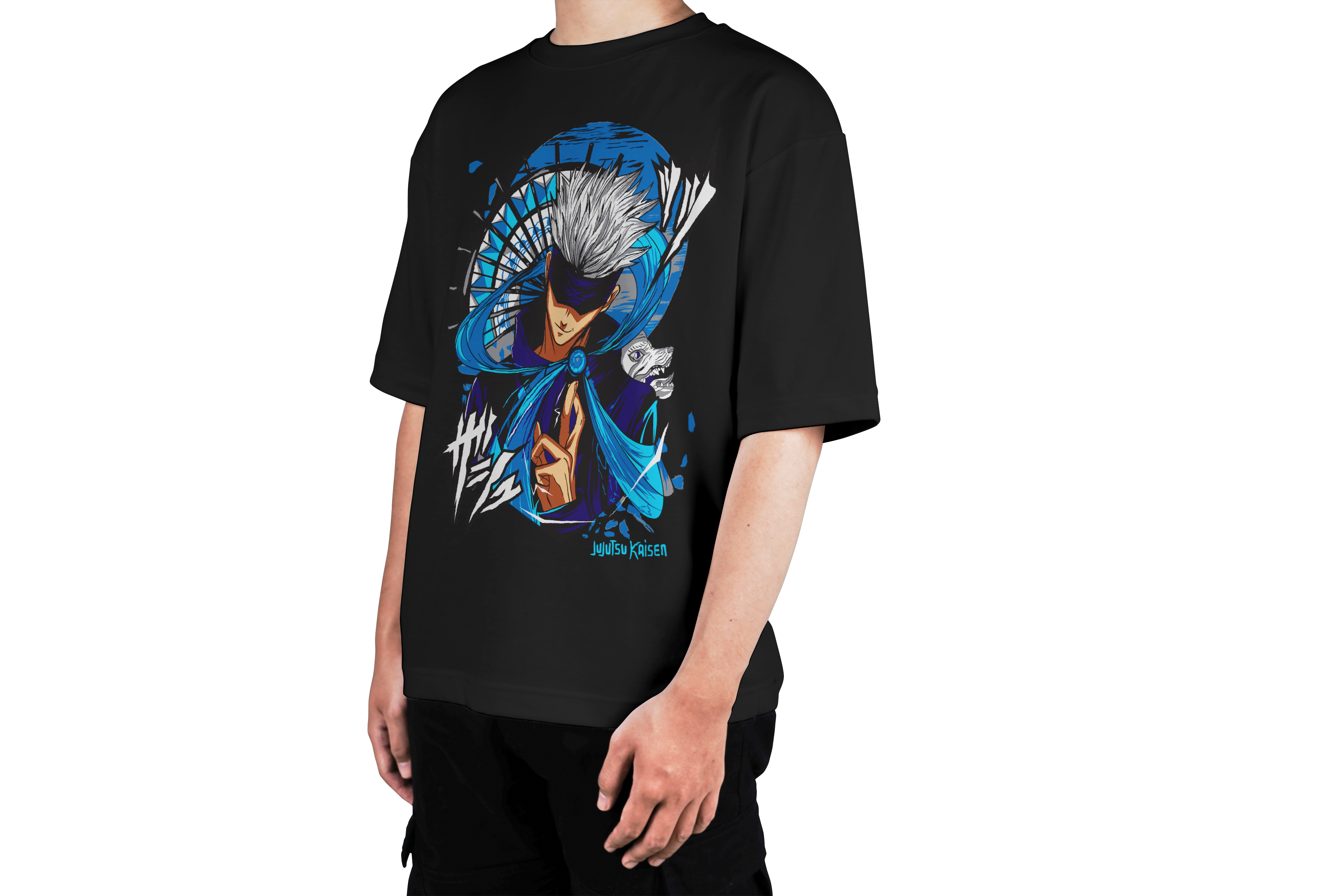 Gojo Satoru Blue Power Tee