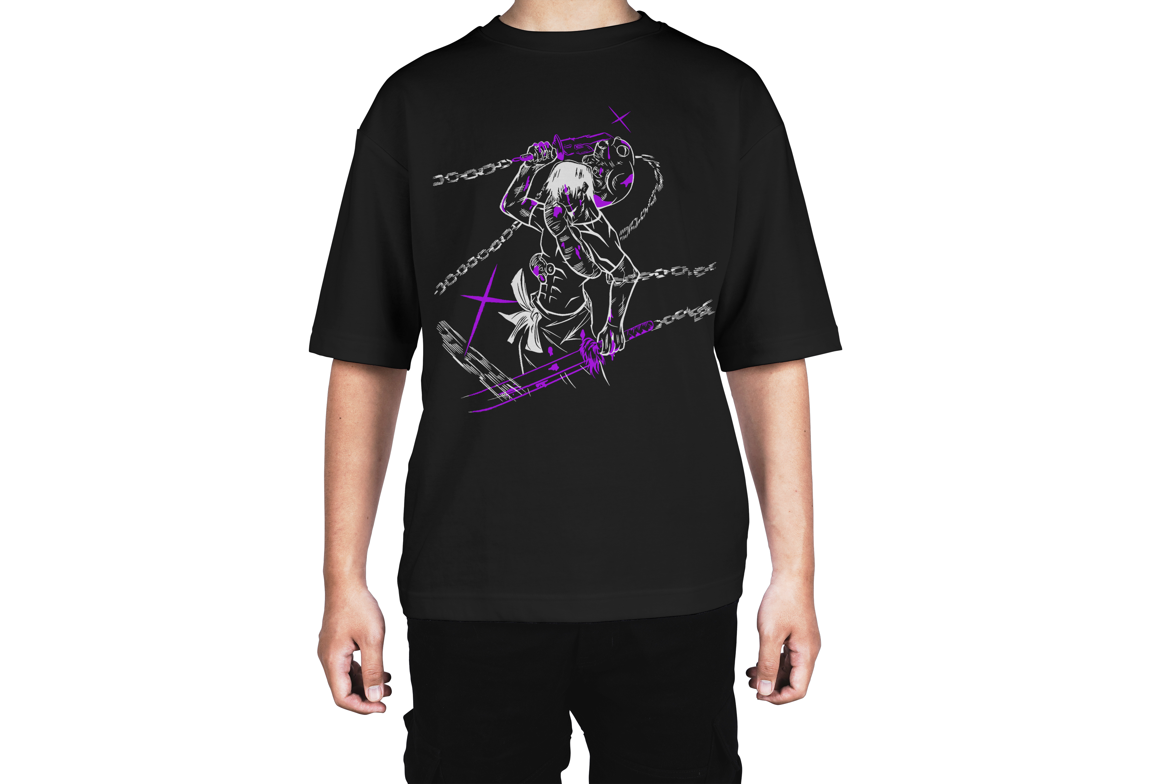 Jujutsu Kaisen Satoru Gojo Chain Tee