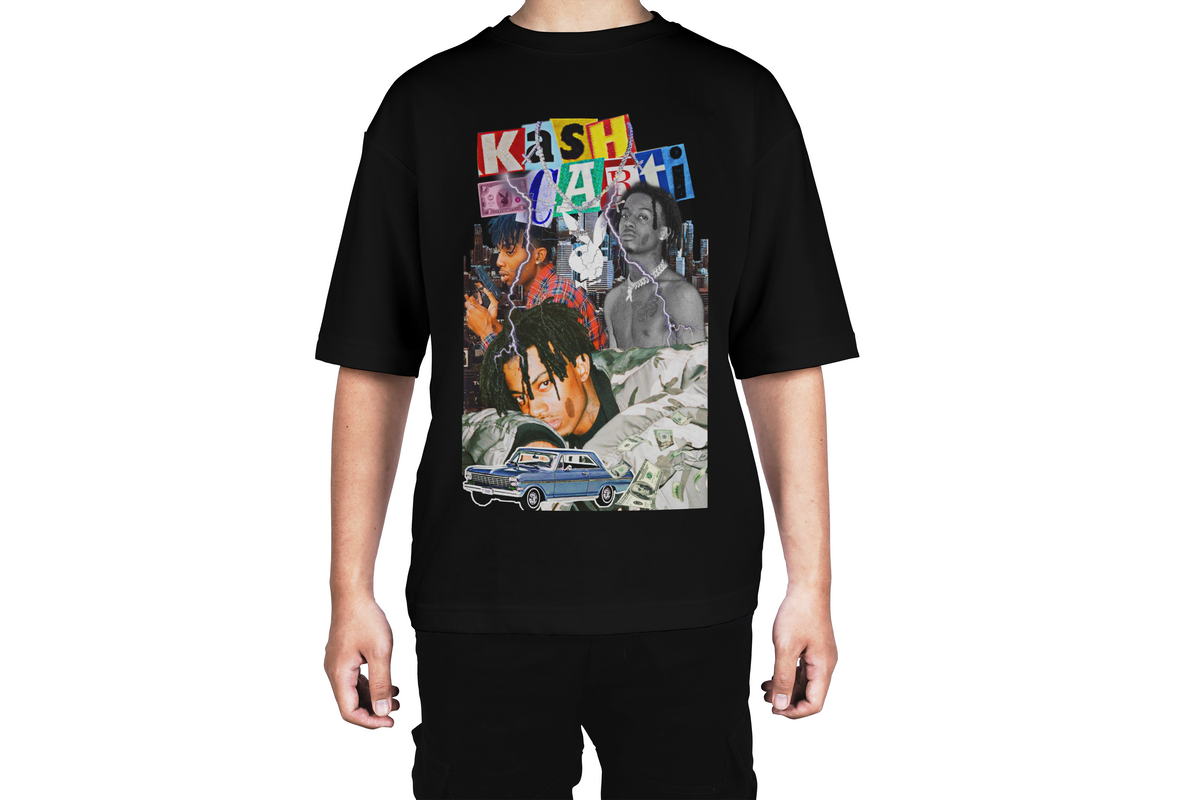 Playboi Carti Kash Collage Tee