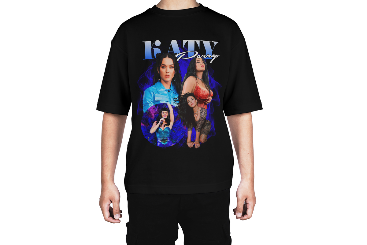 Katy Perry Iconic Style Collage Tee