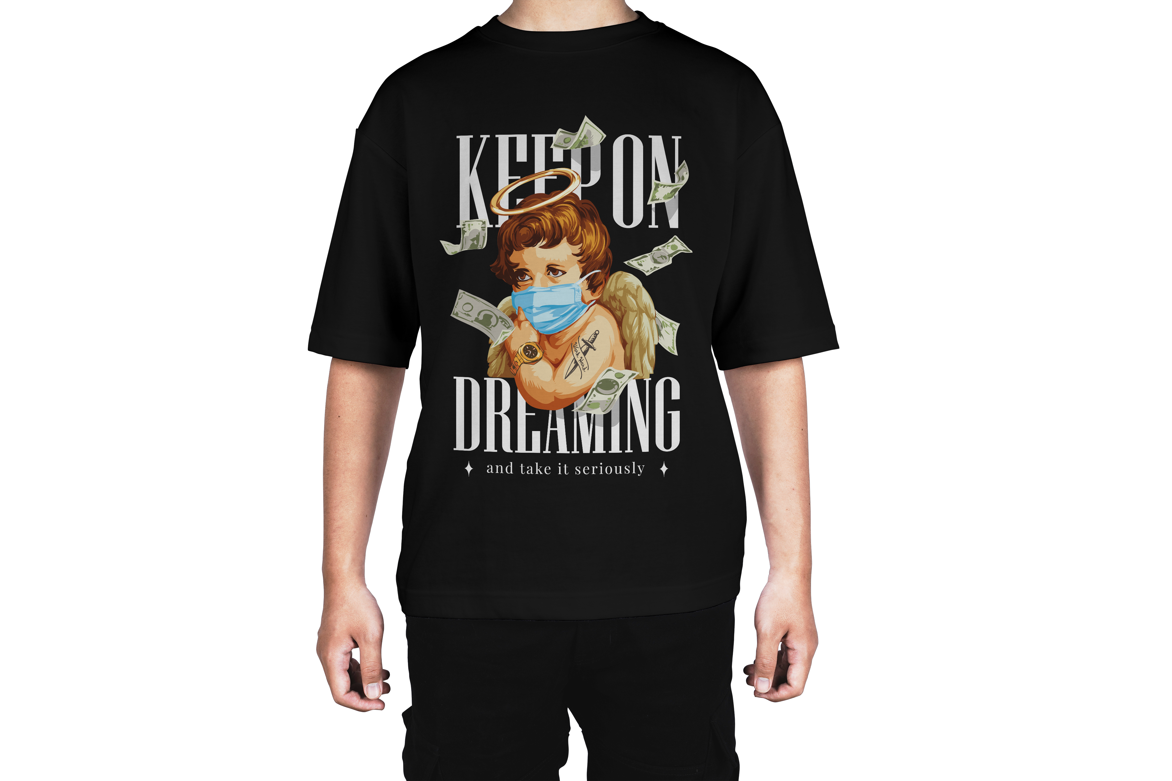 Keep On Dreaming Angel Tee