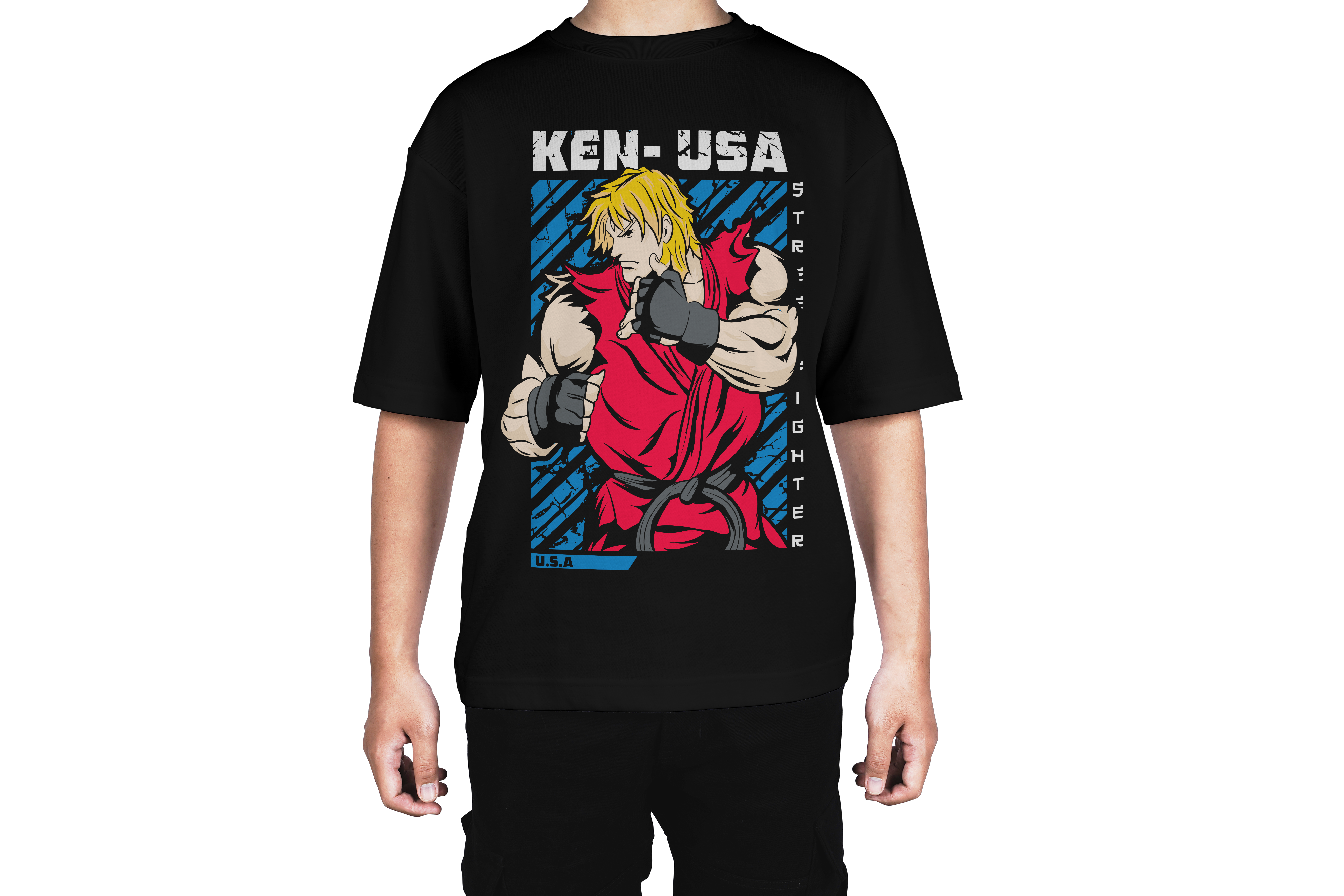 Ken USA Street Fighter Tee
