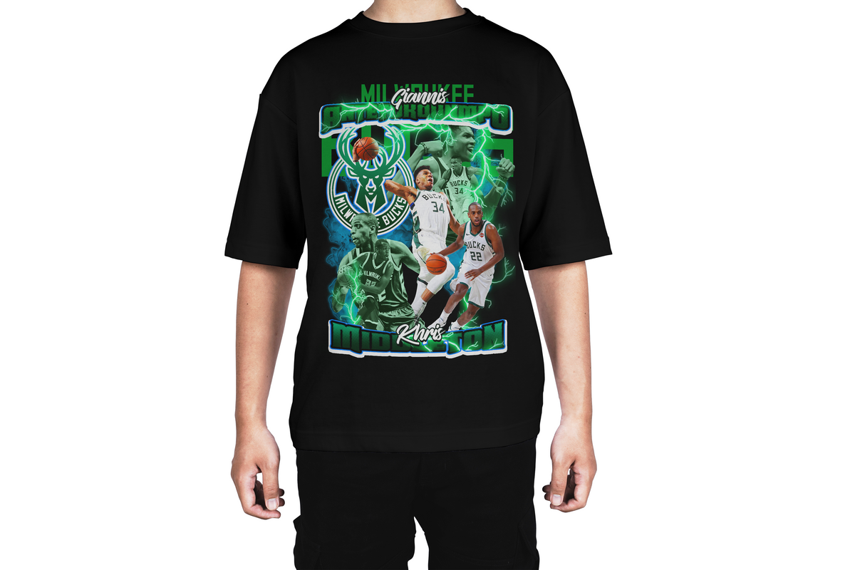 Giannis & Khris Milwaukee Bucks Tee