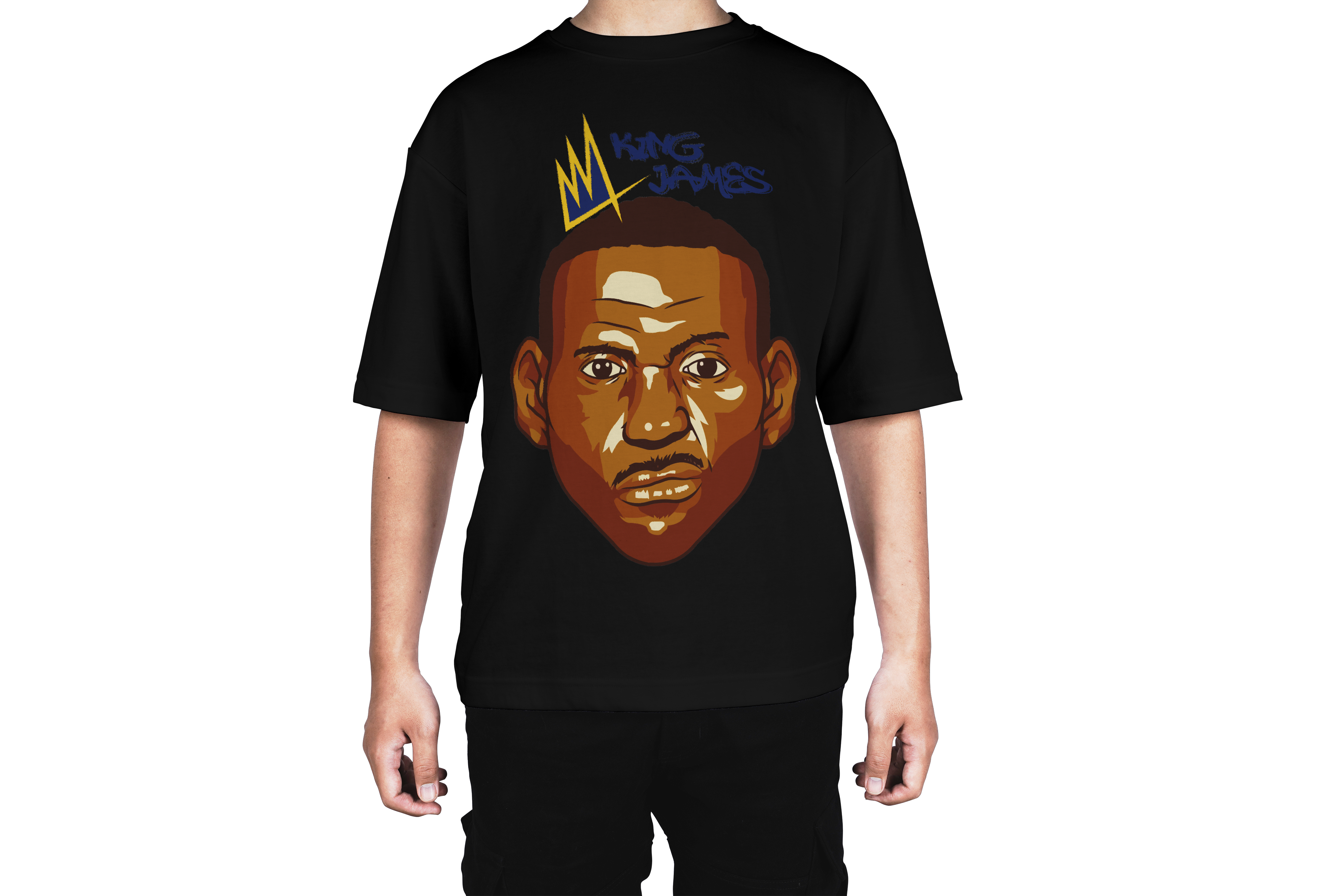 King James Crown Face Tee