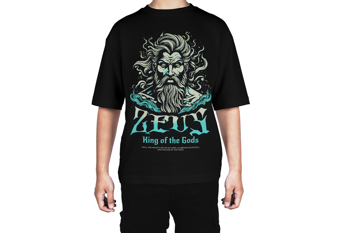 Zeus King of the Gods Mythology Tee