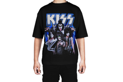 KISS Band Style Tee