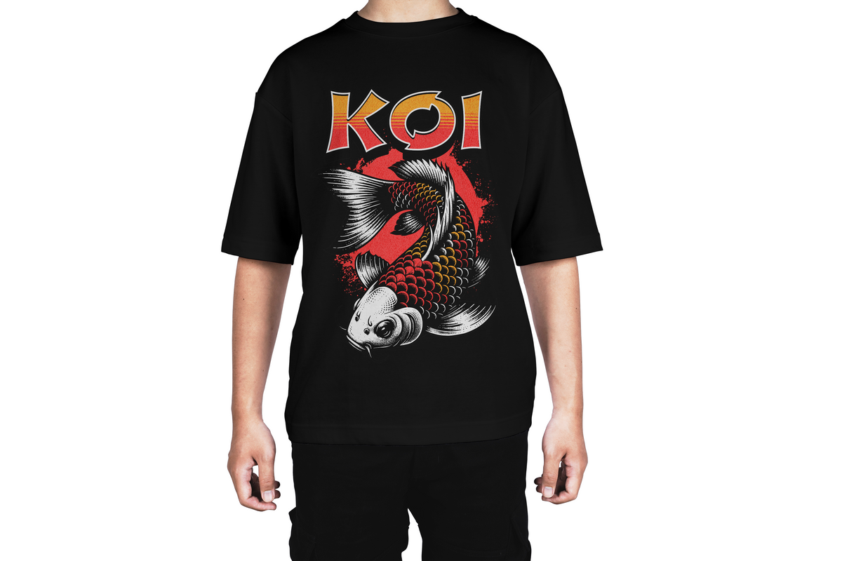 Koi Fish Graphic Tee