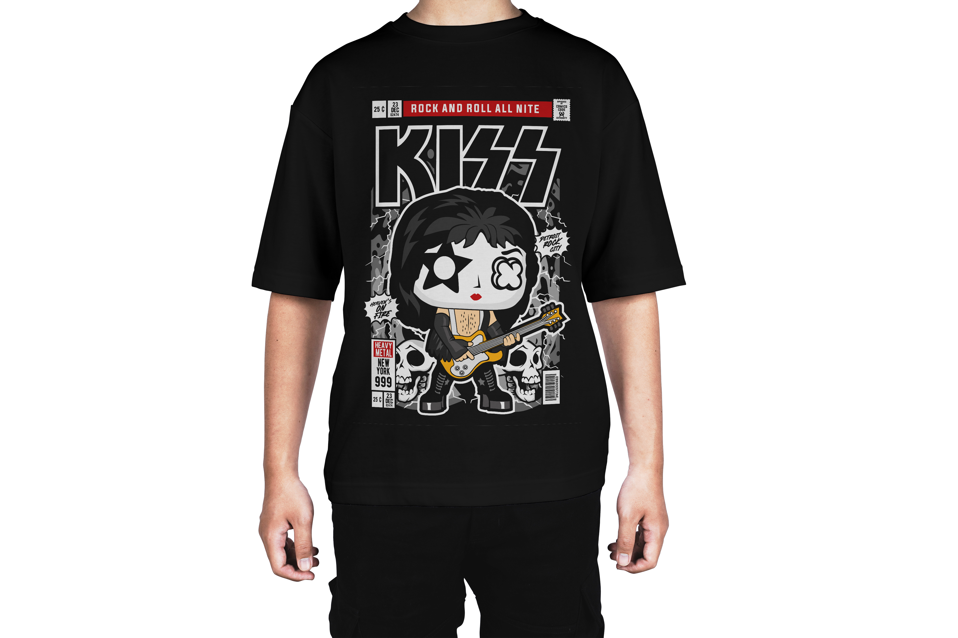 KISS Band Pop Tee