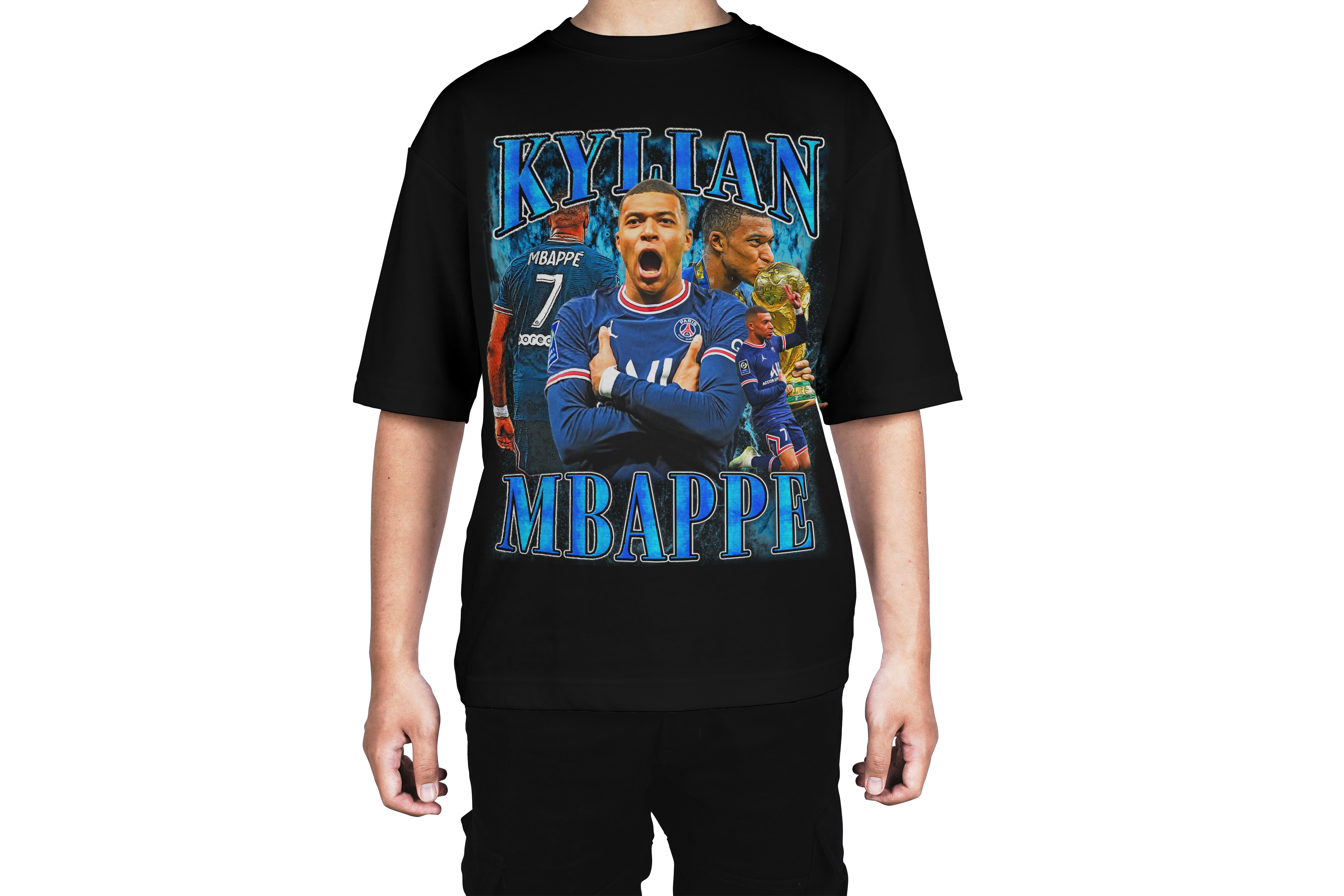 Kylian Mbappé Graphic Football Tee