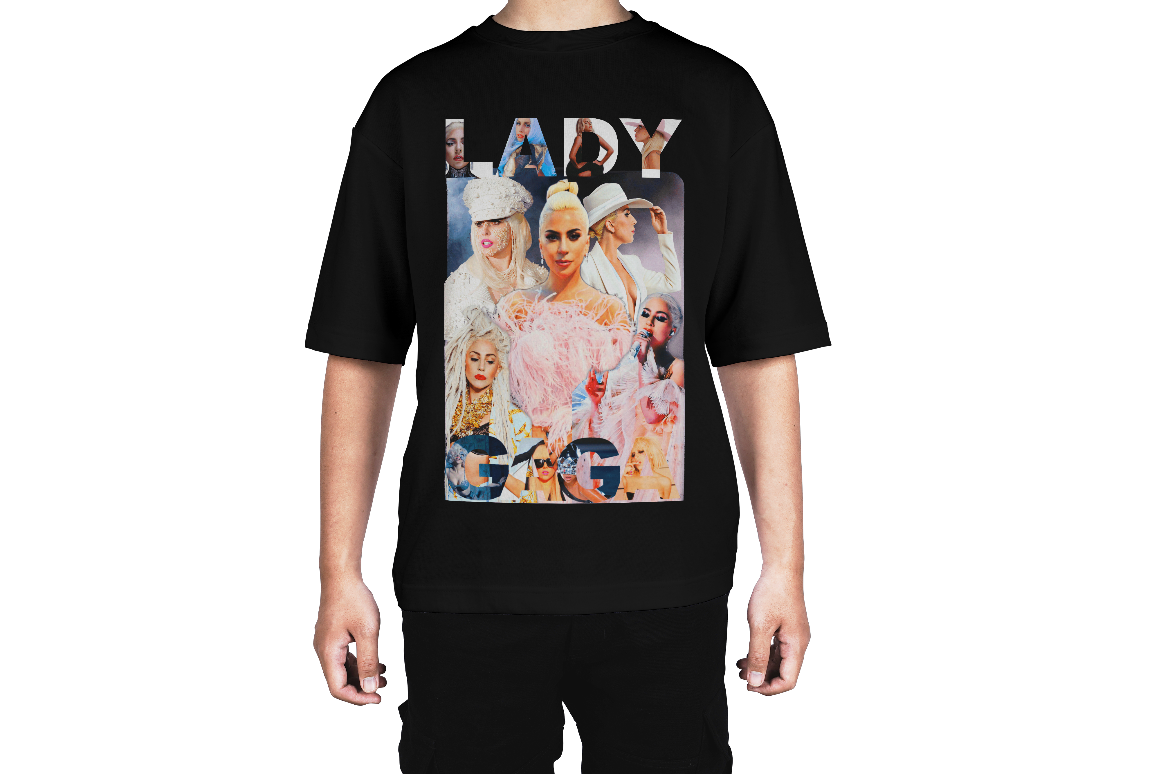 Lady Gaga Photo Collage Tee