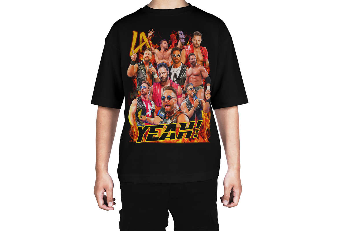 LA Knight WWE Yeah! Tee