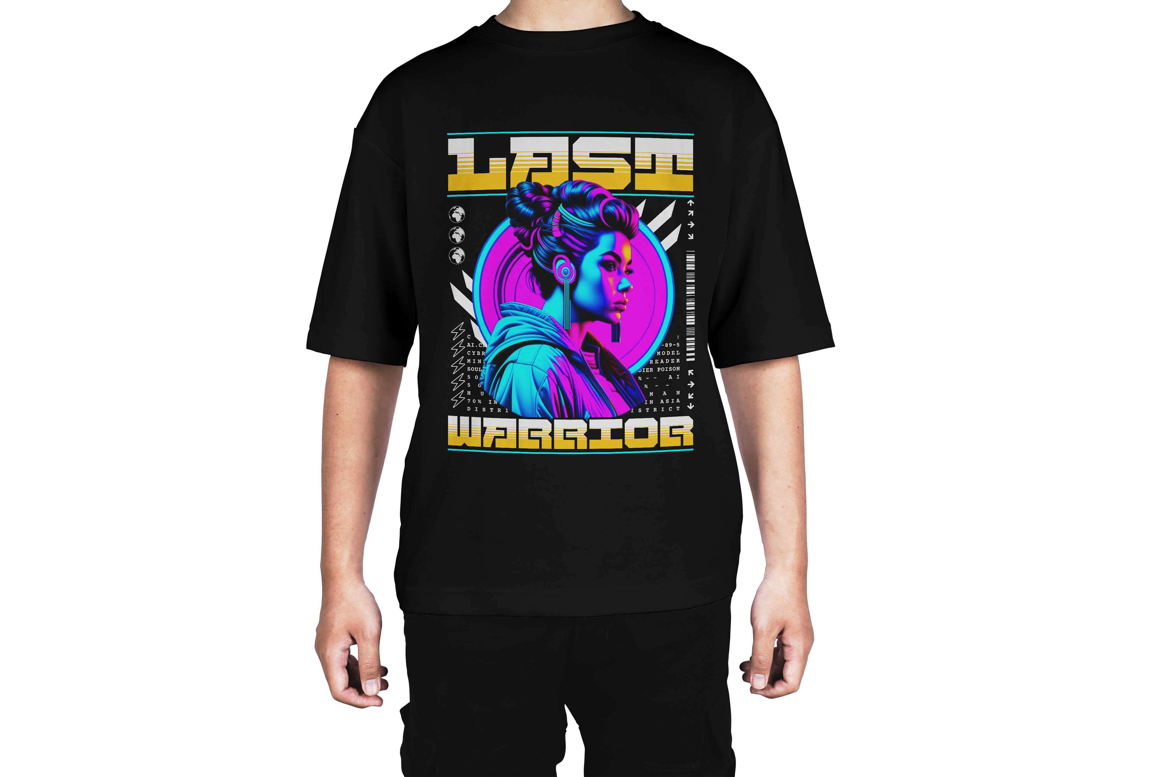 Last Warrior Cyberpunk Tee