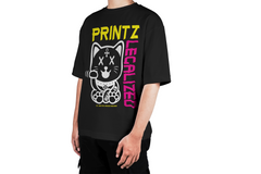 Printz Legalized Lucky Cat Tee