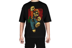 Level Ender Skull Mario Tee