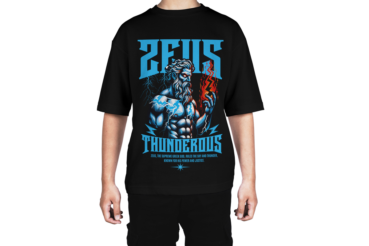 Zeus Thunderous Lightning God Tee