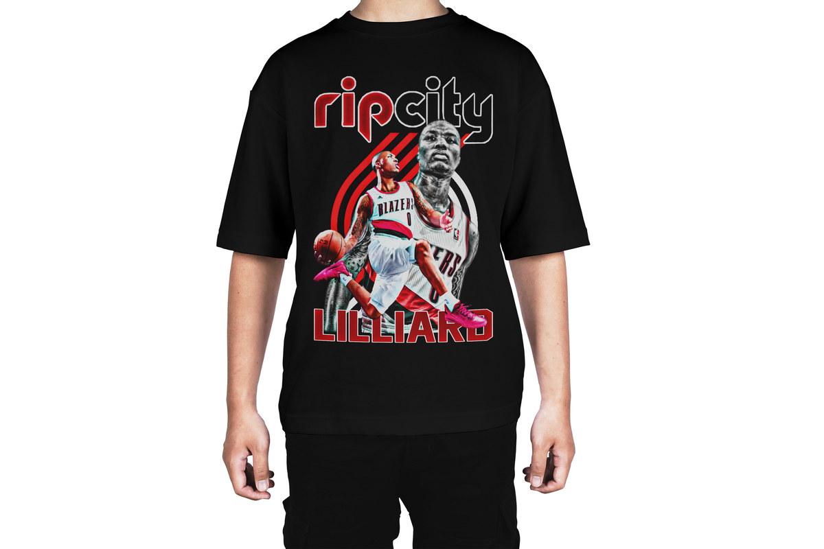 Rip City Lillard Basketball Tee