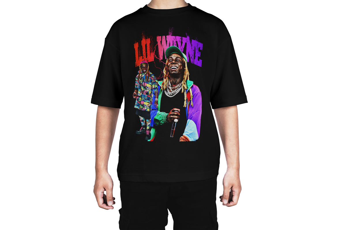 Lil Wayne Colorful Icon Tee