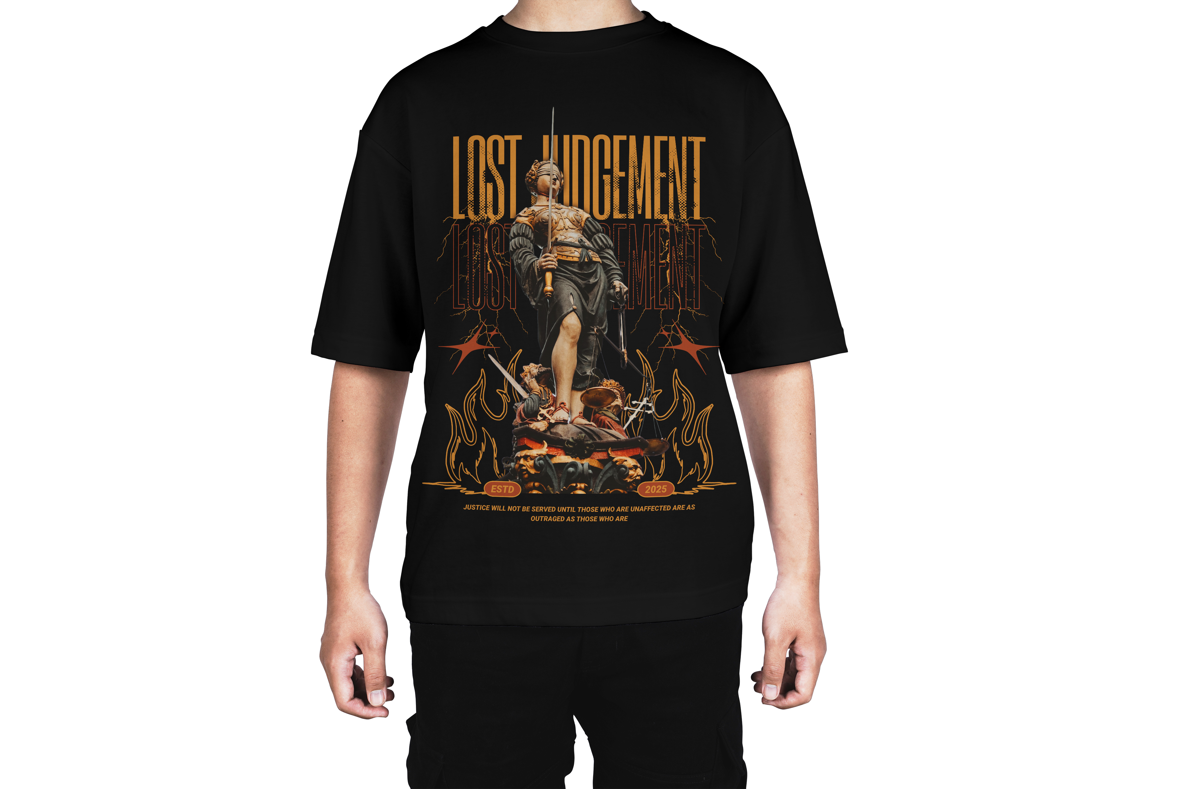 Lost Judgement Justice Warrior Tee