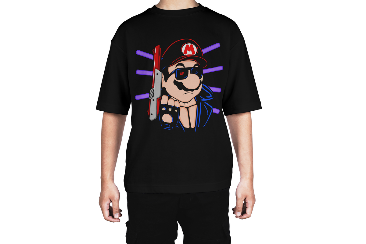 Mafia Mode Mario The Underworld Boss Tee