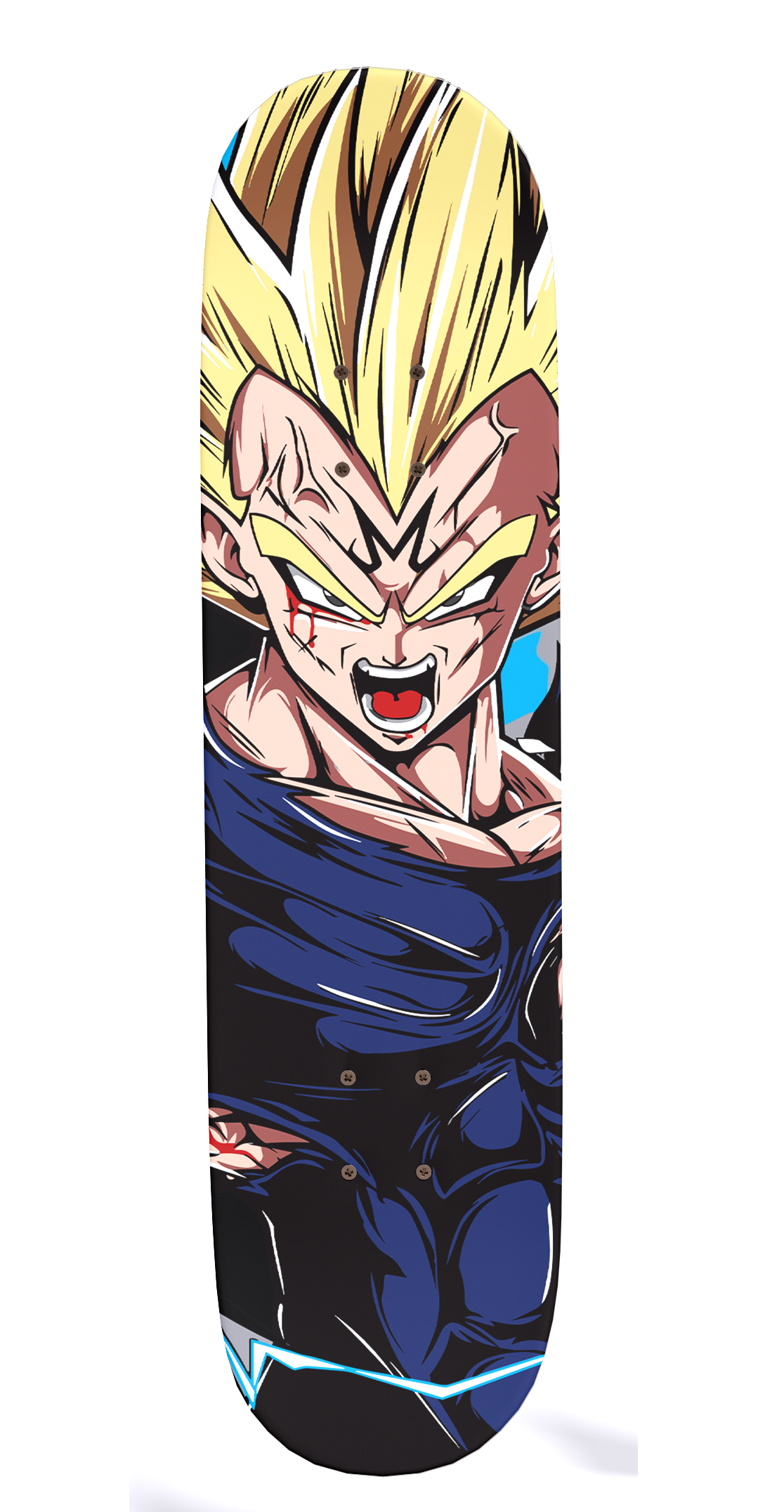 Majin Vegeta Skateboard Deck