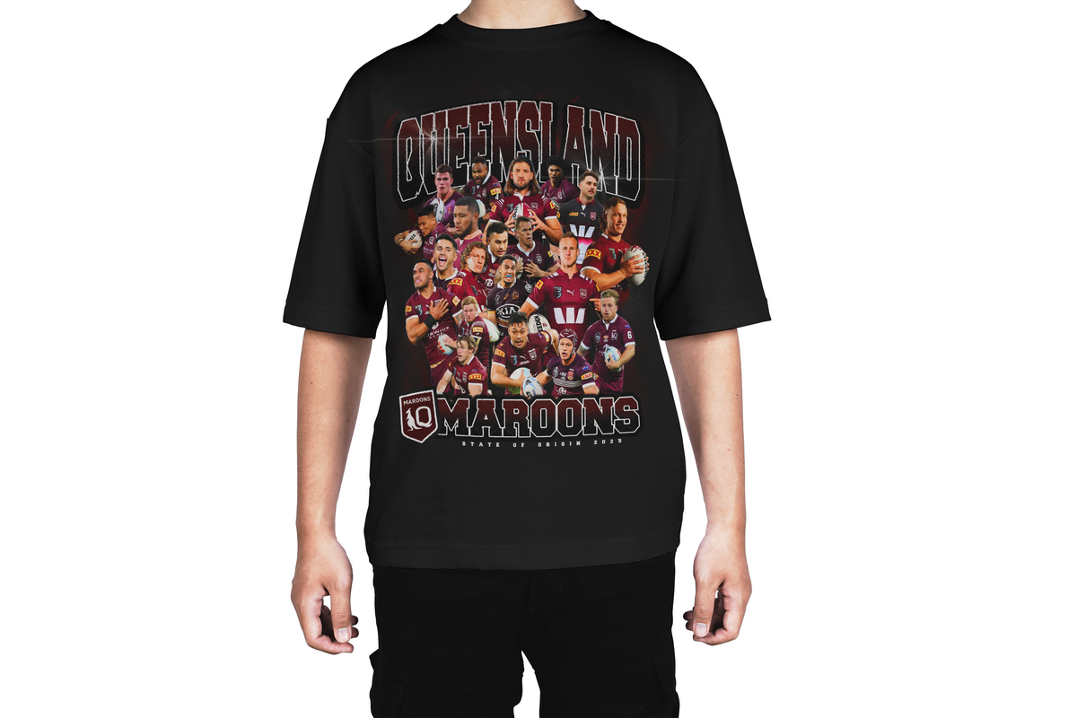 Queensland Maroons Champions 2025 Tee