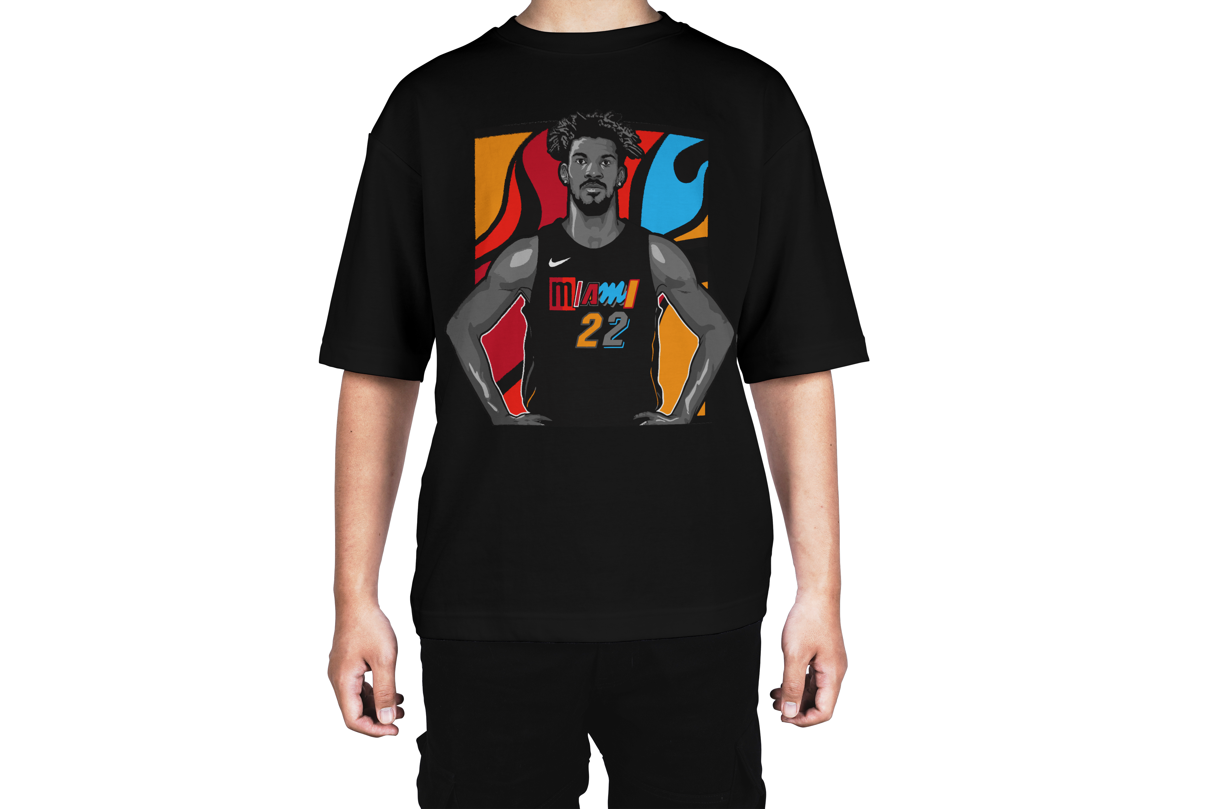 Miami 22 Basketball Tee