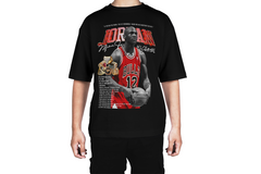 Michael Jordan Black Tee