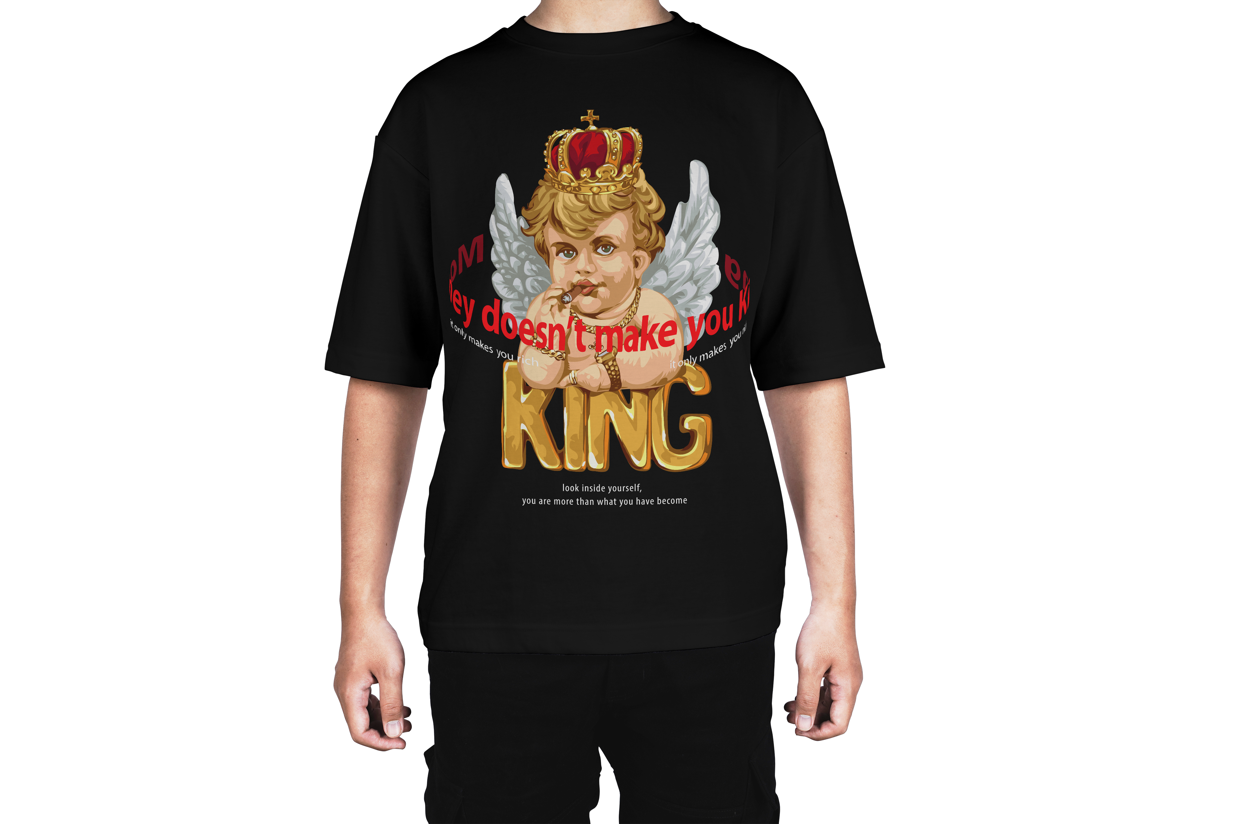 Money King Angel Tee