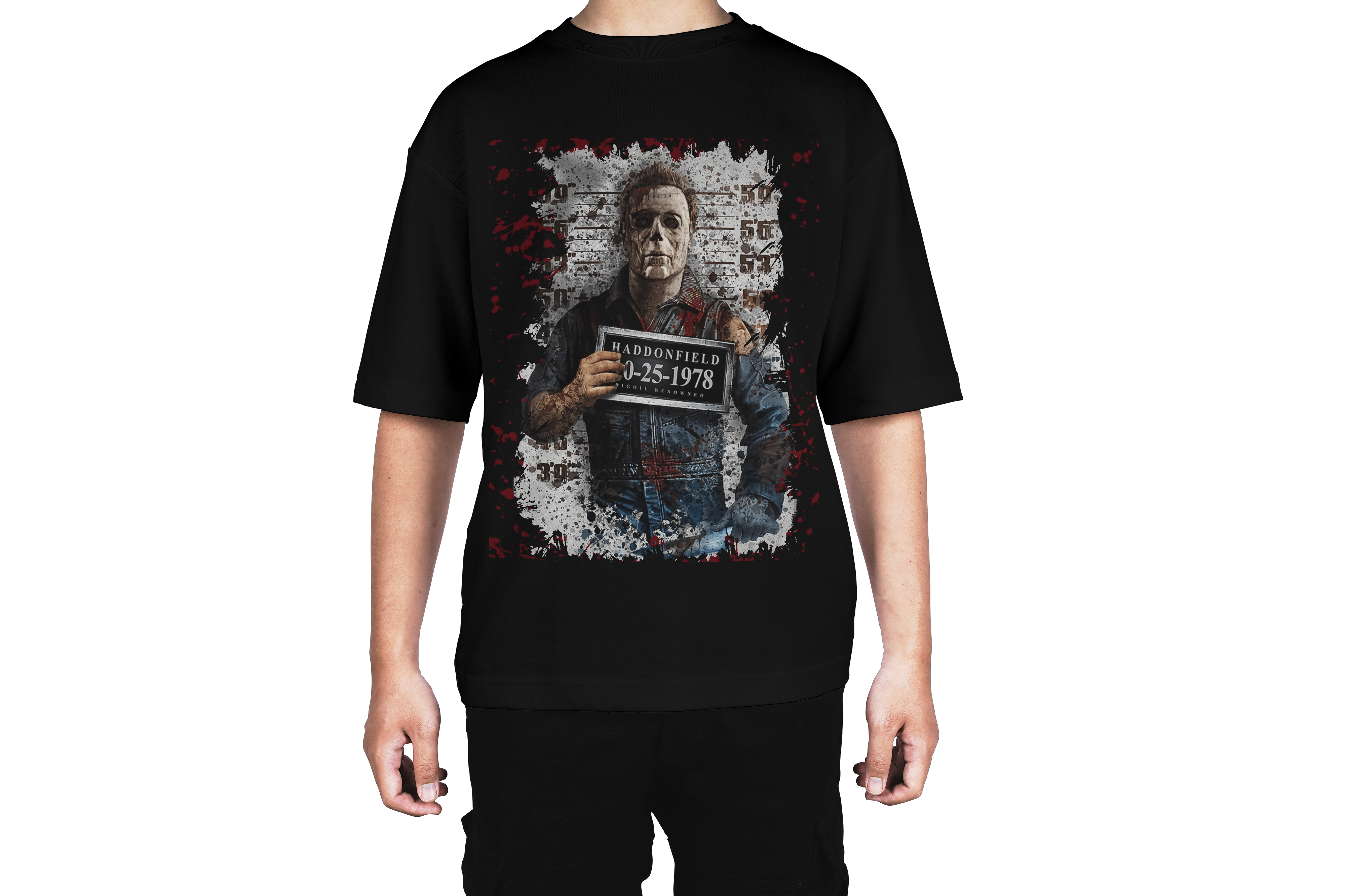 Myers Mugshot Horror Tee