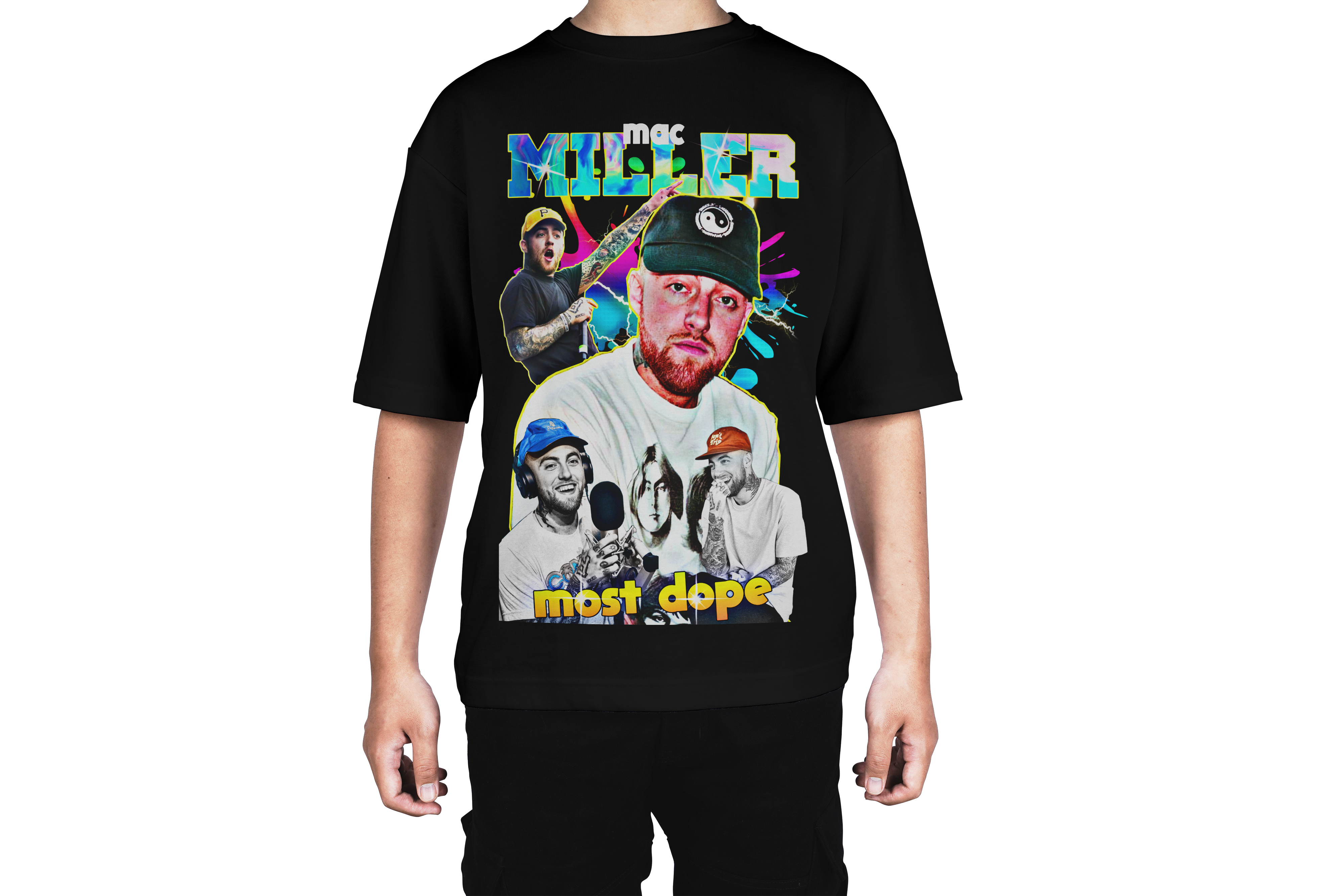 Mac Miller Colorful Tee
