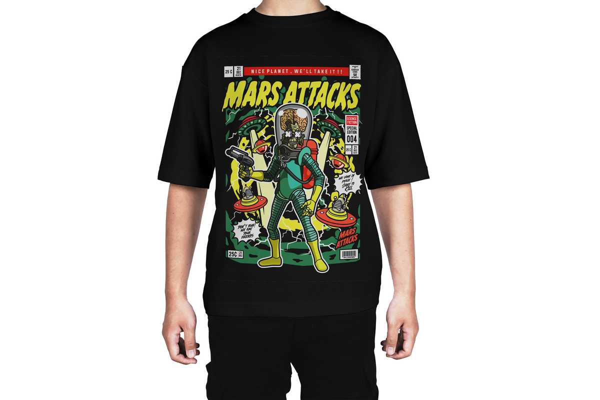 Mars Attacks Alien Tee