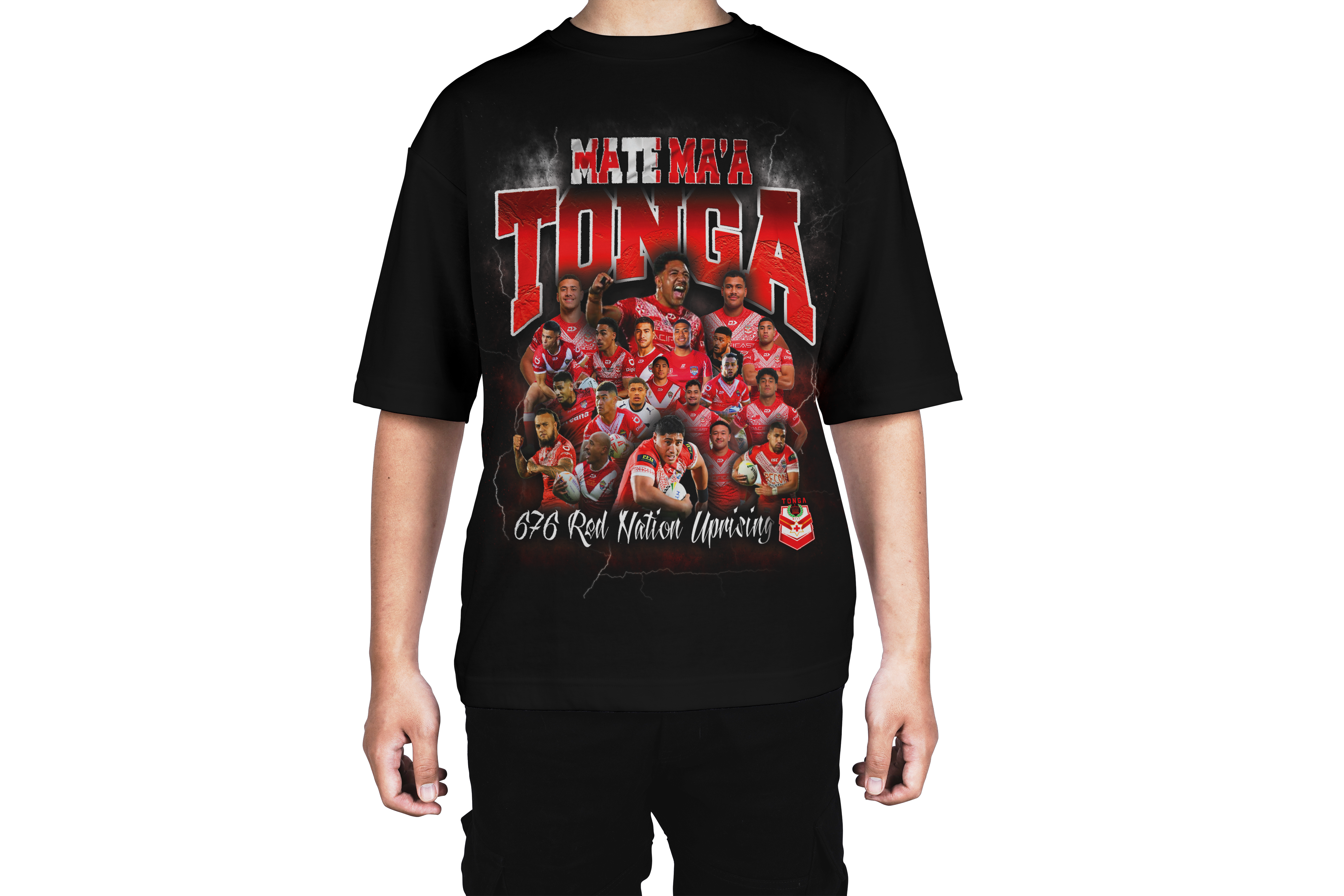 Mate Ma'a Tonga League Tee