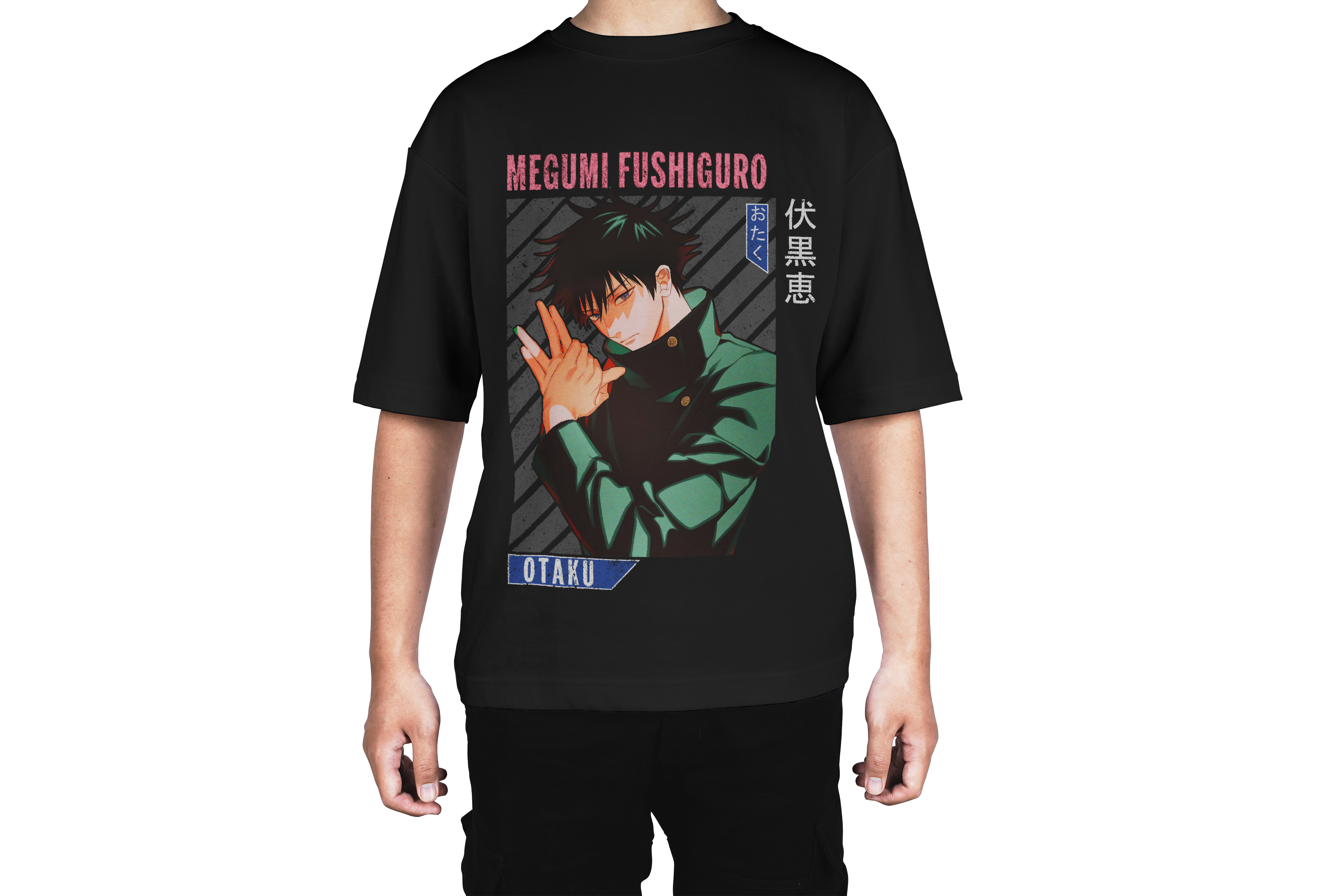 Megumi Fushiguro Jujutsu Pose Tee
