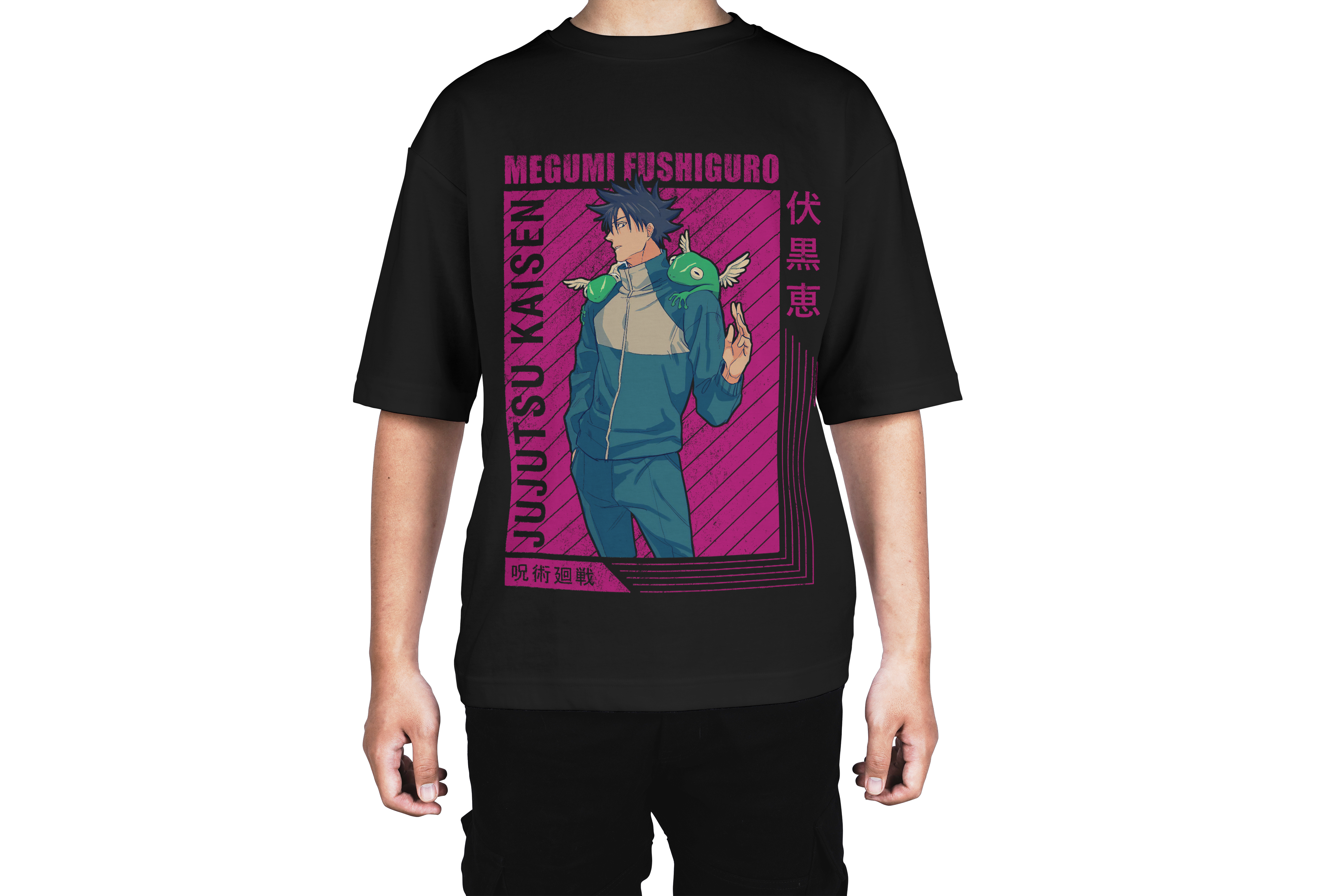 Megumi Fushiguro Casual Tracksuit Tee