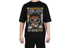 Migos Takeoff Cartoon Tee