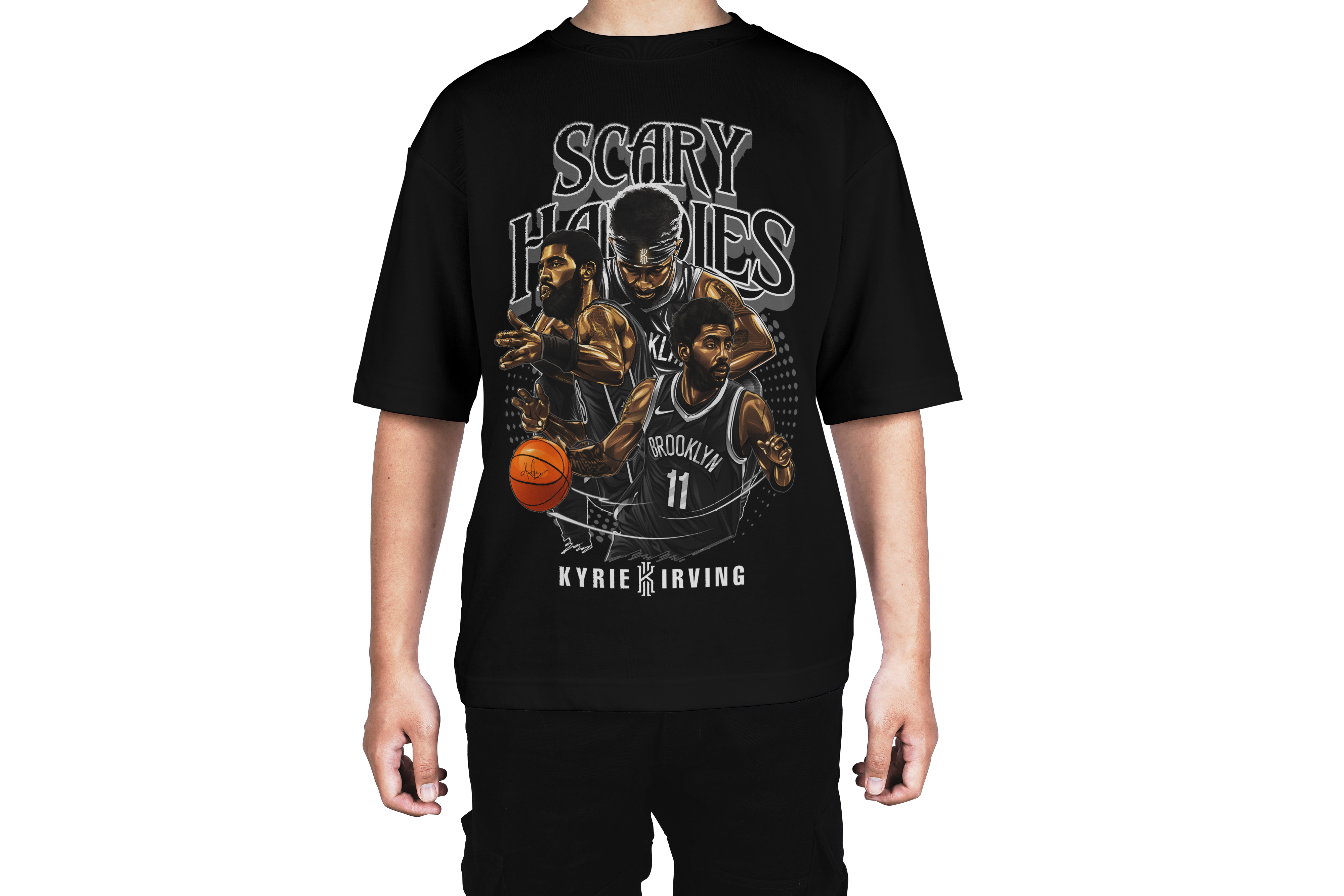 Kyrie Irving Scary Hardies Tee