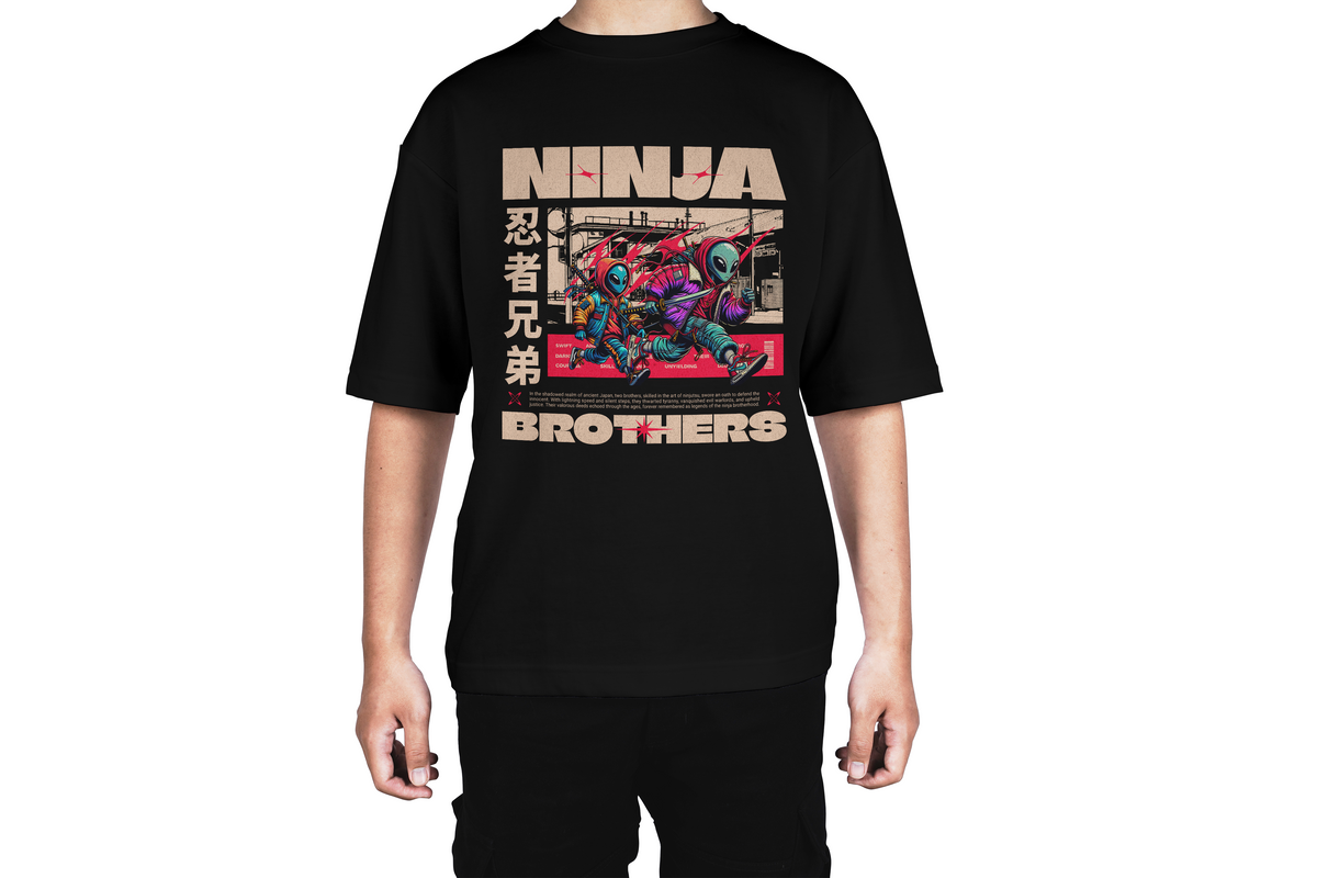 Ninja Brothers Streetwear Tee